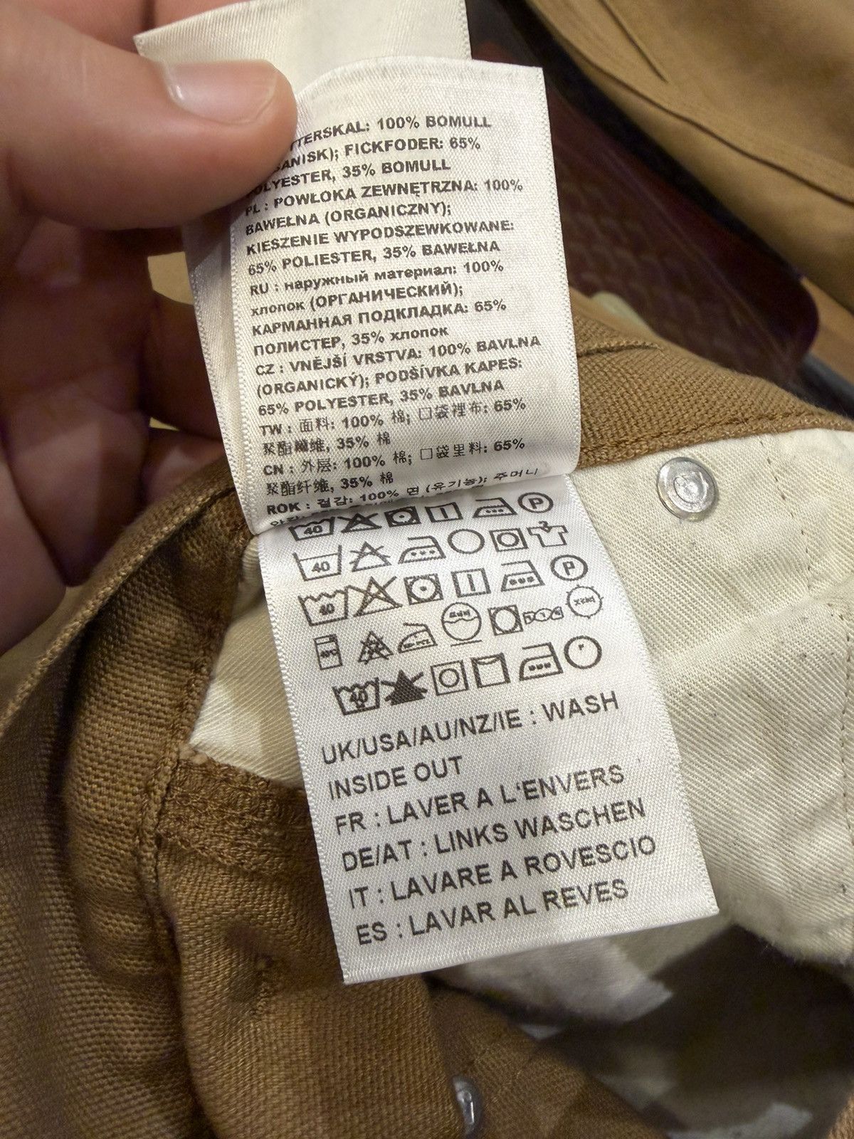Awake NY × Carhartt Carhartt WIP X Awake NY Embroidered Carpenters Pants Size US 36 / EU 52 - 5 Thumbnail