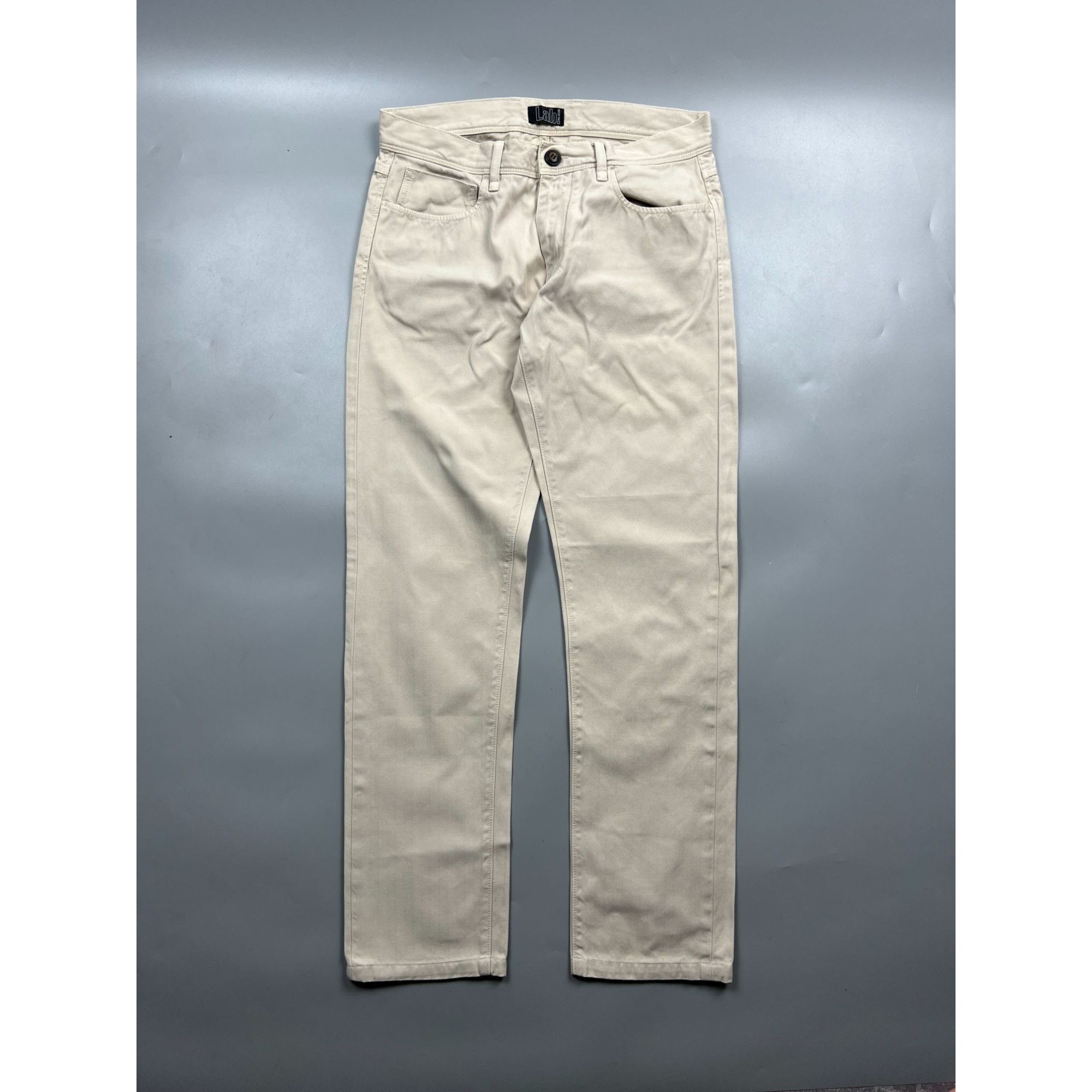 Pal Zileri Pal Zileri Lab Beige Denim Jeans Pants (Y0846) Size US 32 / EU 48 - 1 Thumbnail
