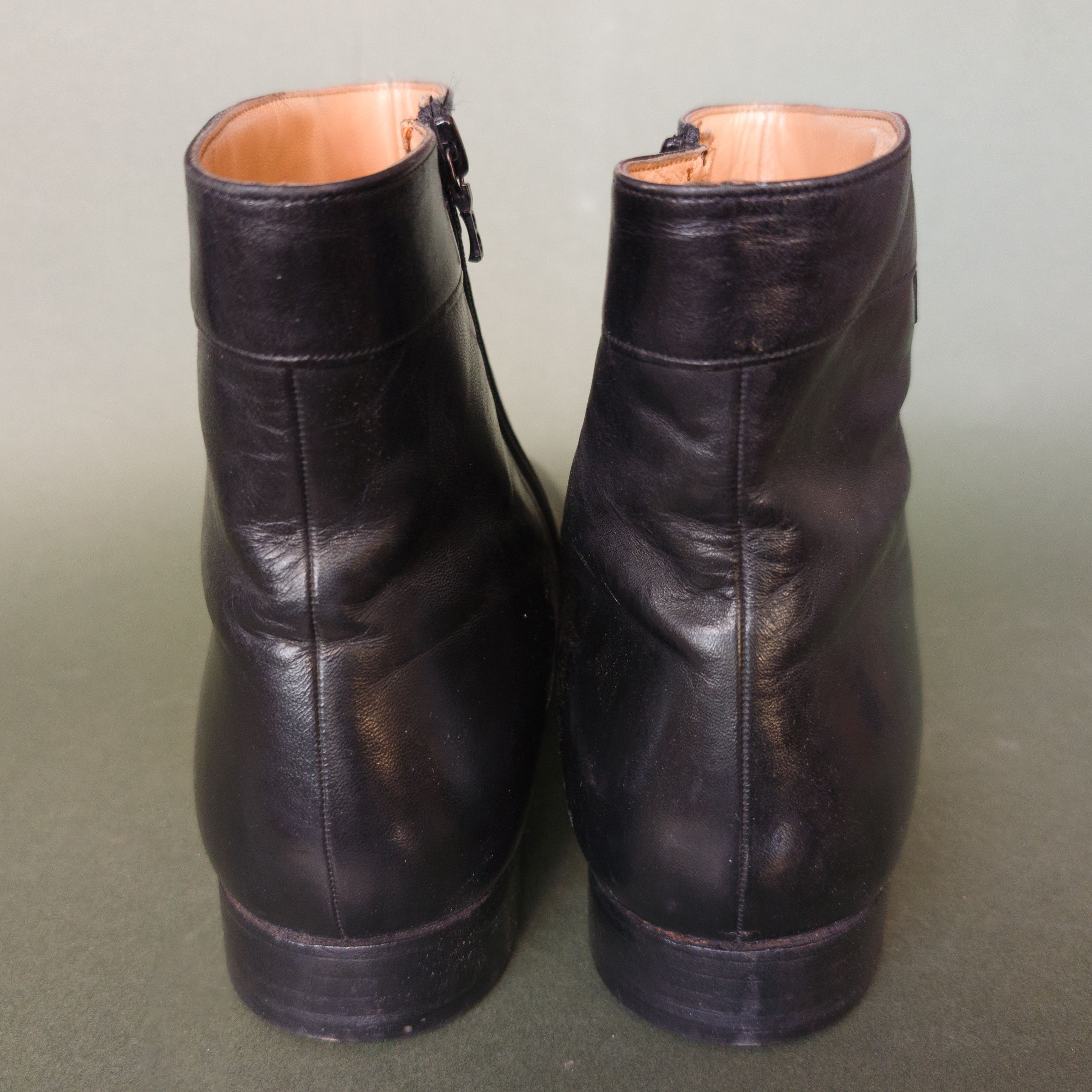 Bally Bally Black Leather Ankle Boots Men’s Shoes Size US 12 / EU 45 - 2 Thumbnail