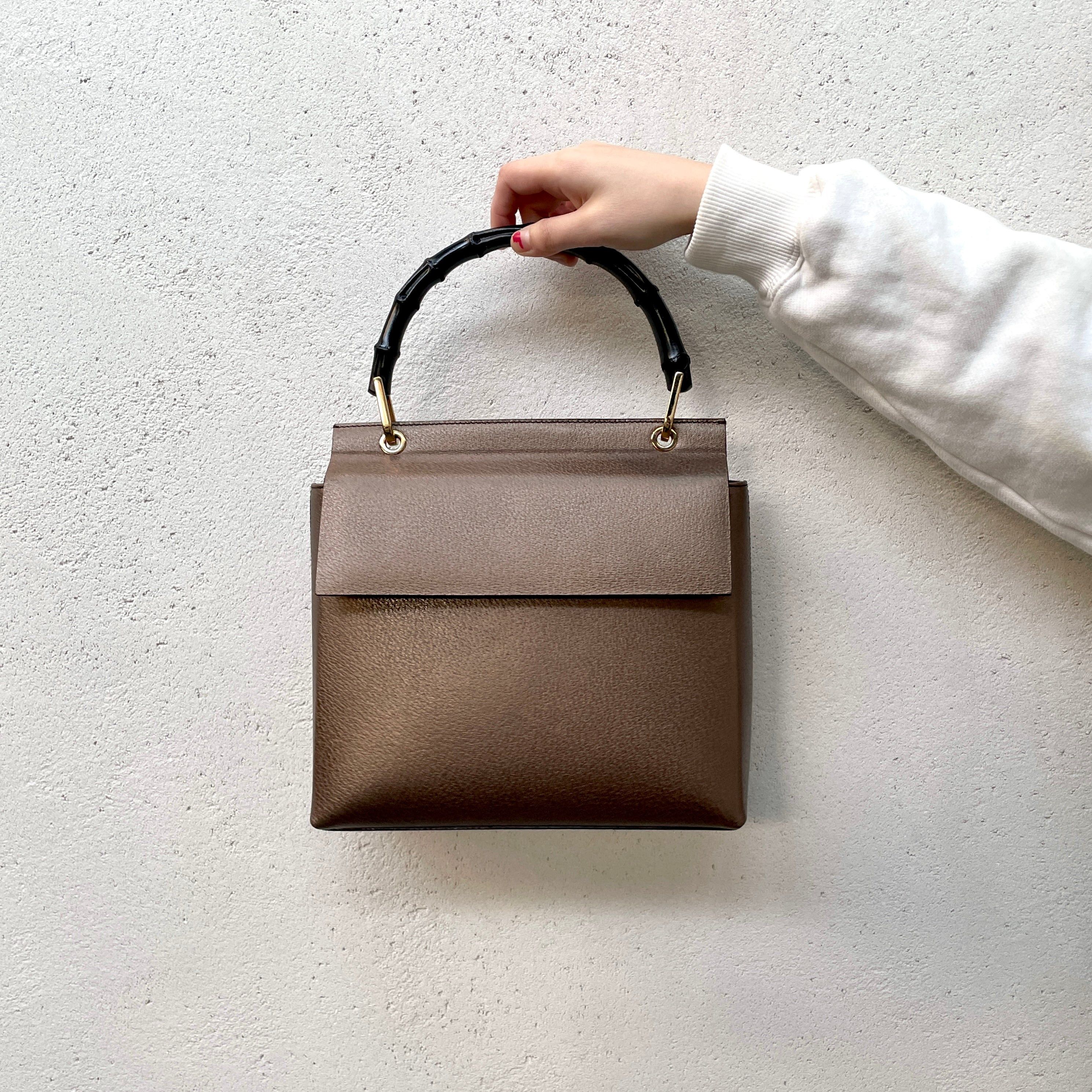 Gucci Gucci Bamboo Handle Handbag Size ONE SIZE - 1 Thumbnail