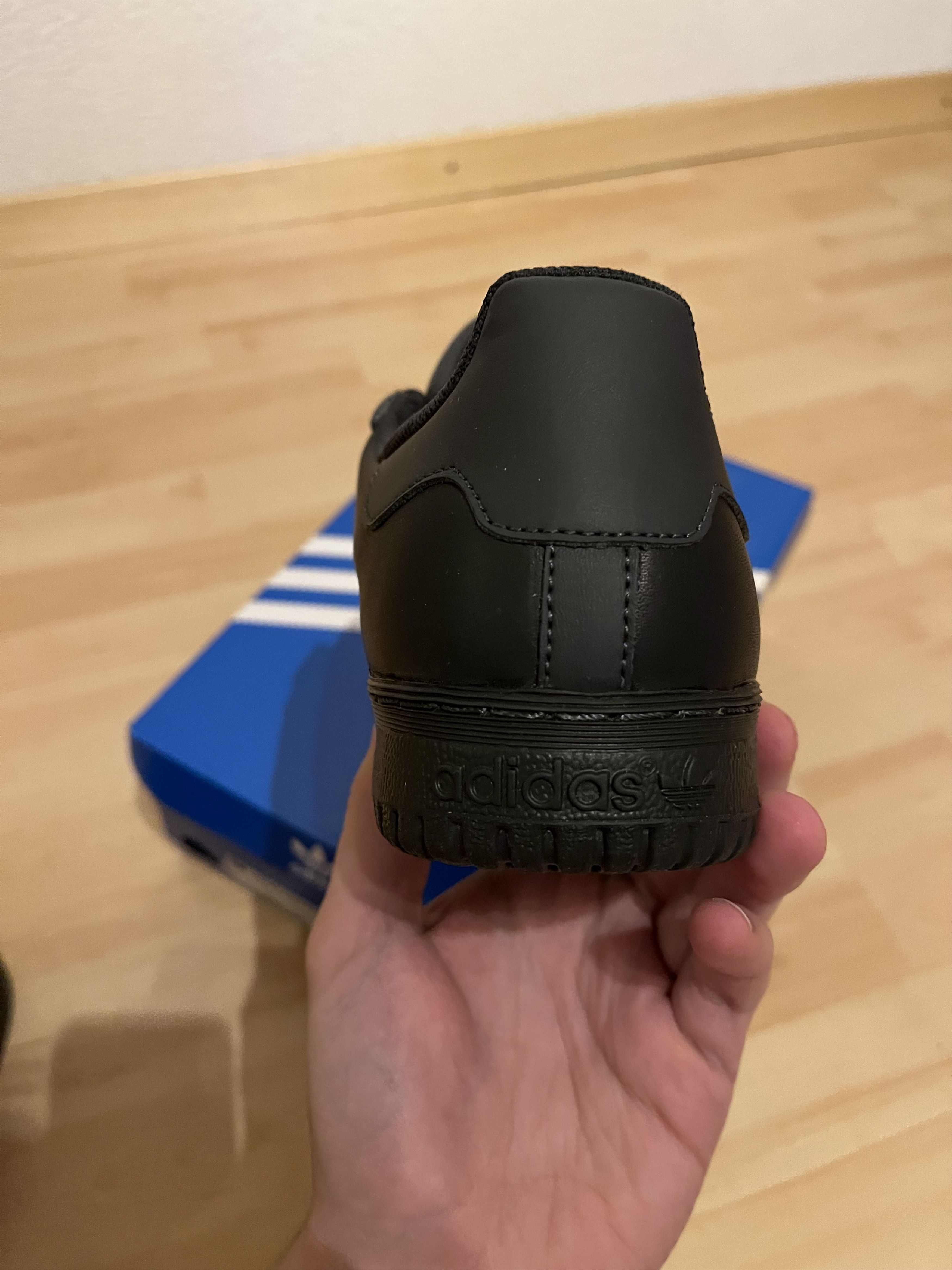 Adidas × Kanye West Adidas Yeezy Powerphase Black Size US 10 / EU 43 - 3 Thumbnail