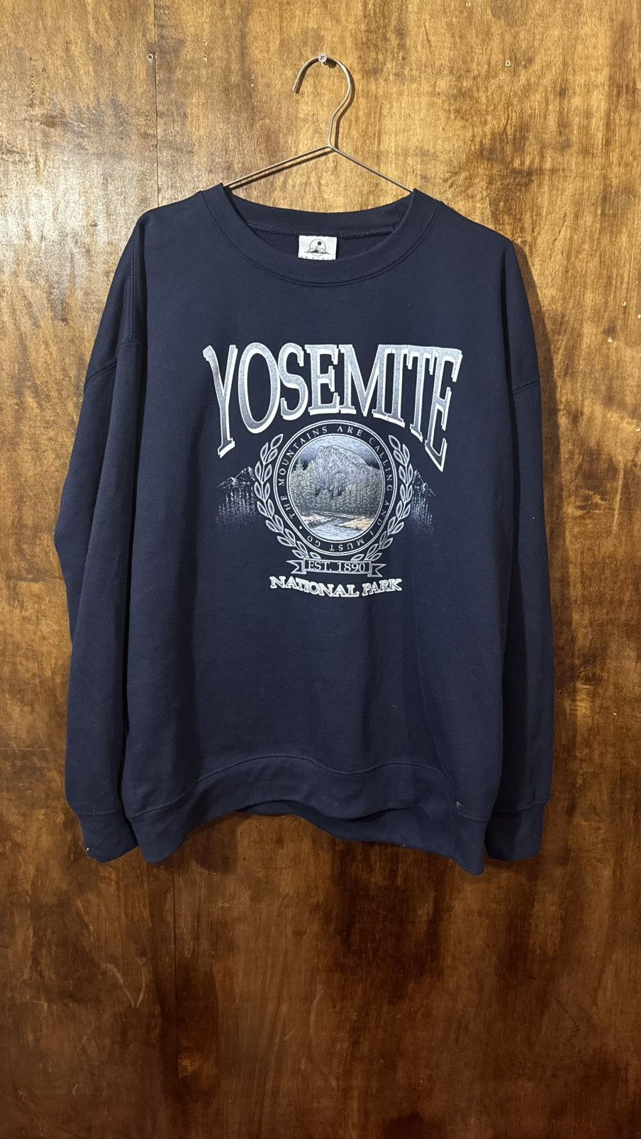 Vintage Yosemite Crewneck Size US XL / EU 56 / 4 - 1 Thumbnail
