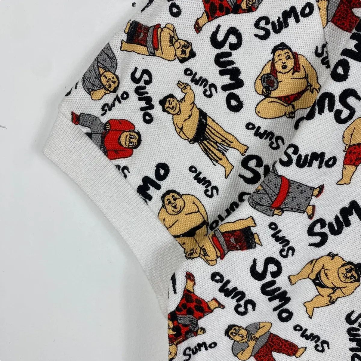 Japanese Brand Vintage SUMO FULL PRINT Japanese Style Polo Shirt Free Size Size US M / EU 48-50 / 2 - 3 Thumbnail