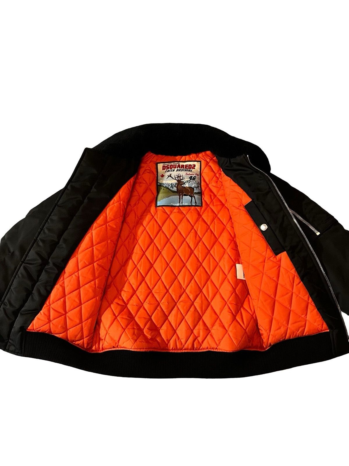 Dsquared2 Dsquared2 black insulated bomber jacket Size US S / EU 44-46 / 1 - 4 Thumbnail