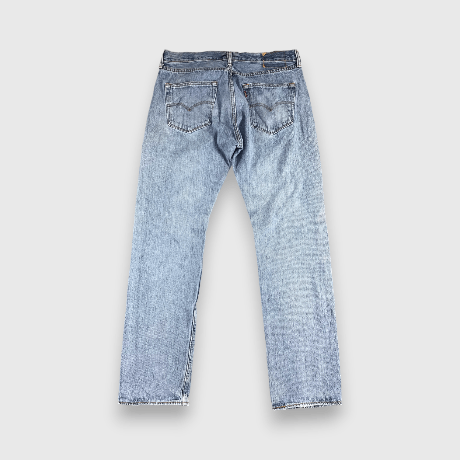 Levi's Vintage Levis 501 Jeans Faded Blue Denim -J382 Size US 34 / EU 50 - 2 Thumbnail