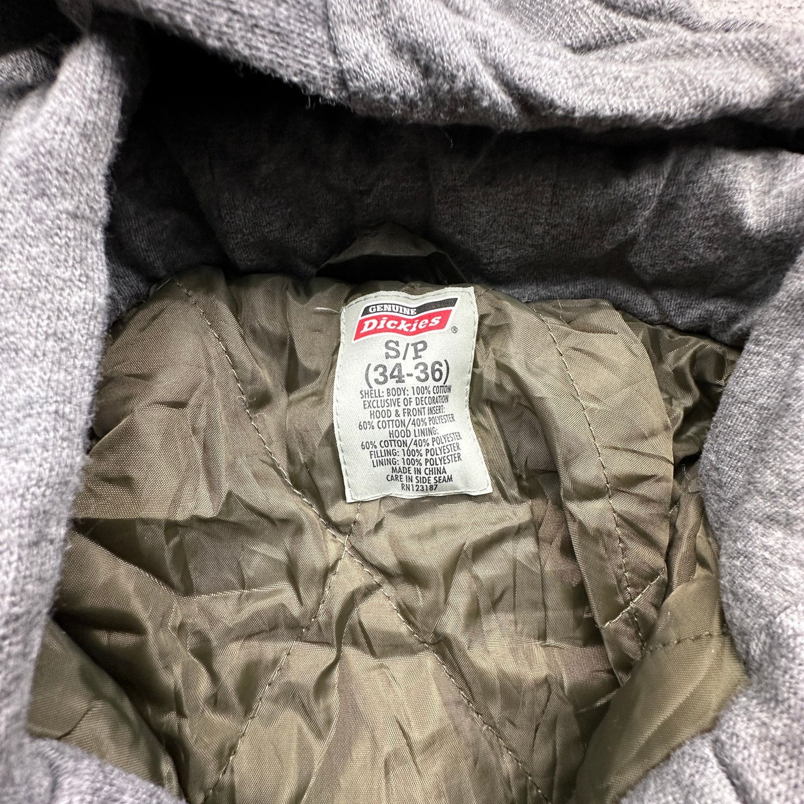 Dickies Dickies Olive Green Duck Canvas Work Hooded Jacket Mens S Size US S / EU 44-46 / 1 - 3 Thumbnail