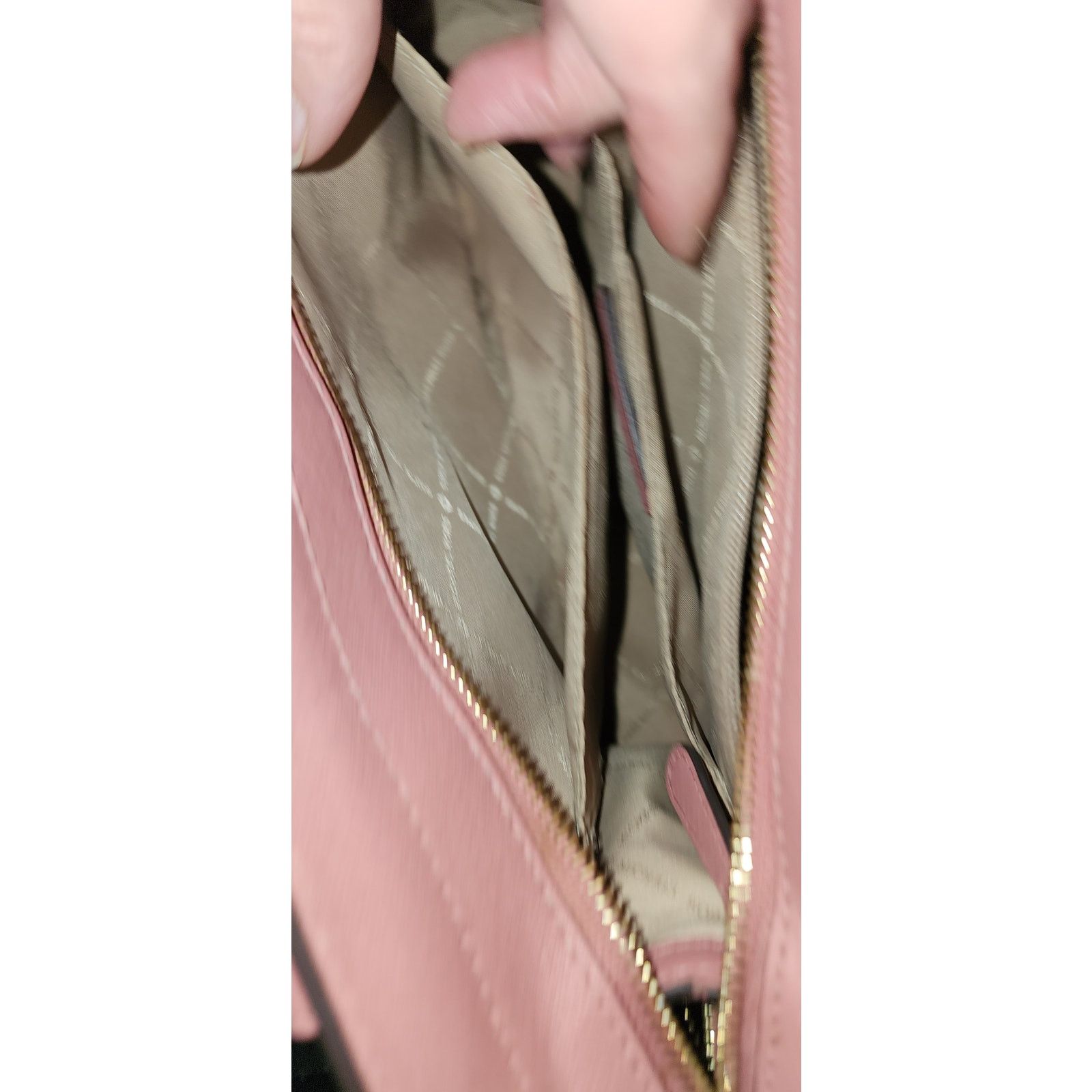 Michael Kors MICHAEL KORS Quinn saffiano leather medium satchel crossbody Size ONE SIZE - 6 Thumbnail