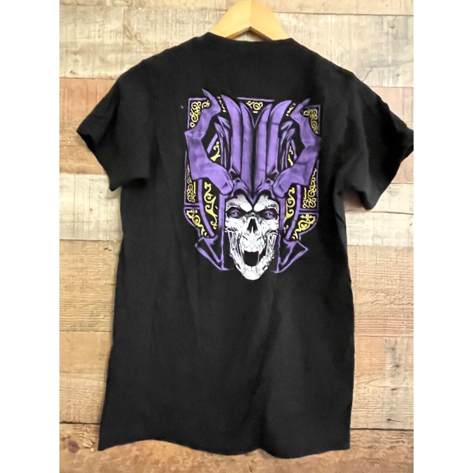 Vintage Dungeons & Dragons D&D T-shirt Black Purple Size S Men Graphic Crew Neck Short Sleeve 100% Cotton Regular Fit Image Dragon Logo Size US S / EU 44-46 / 1 - 3 Thumbnail