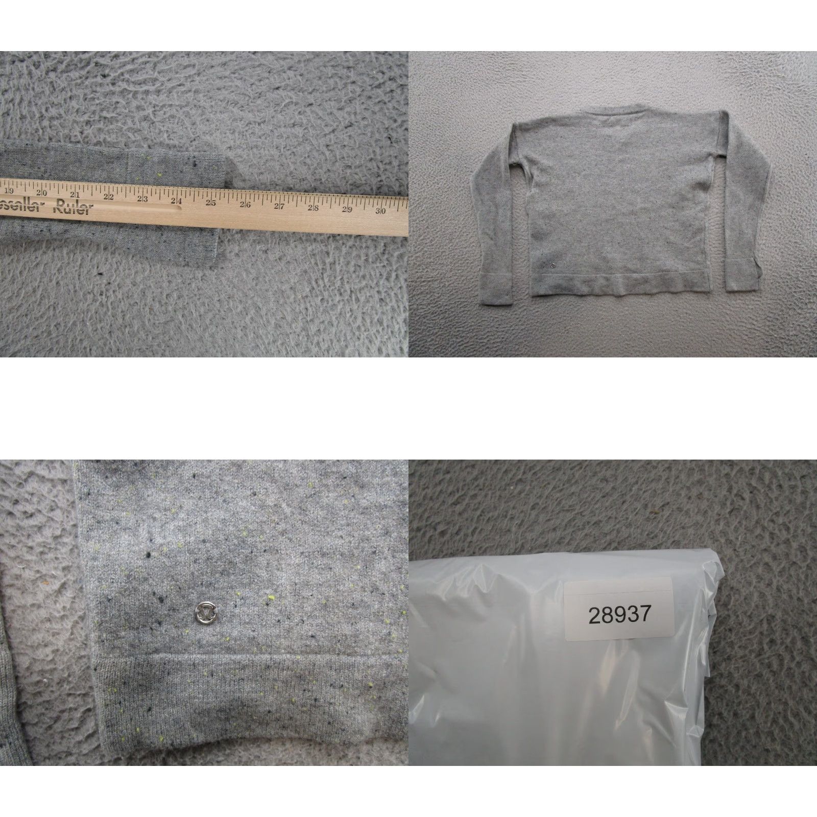 Lululemon Lululemon Sweater Gray Pullover Wool Blend 95% Merino Size 6 Women's Size M / US 6-8 / IT 42-44 - 8 Thumbnail