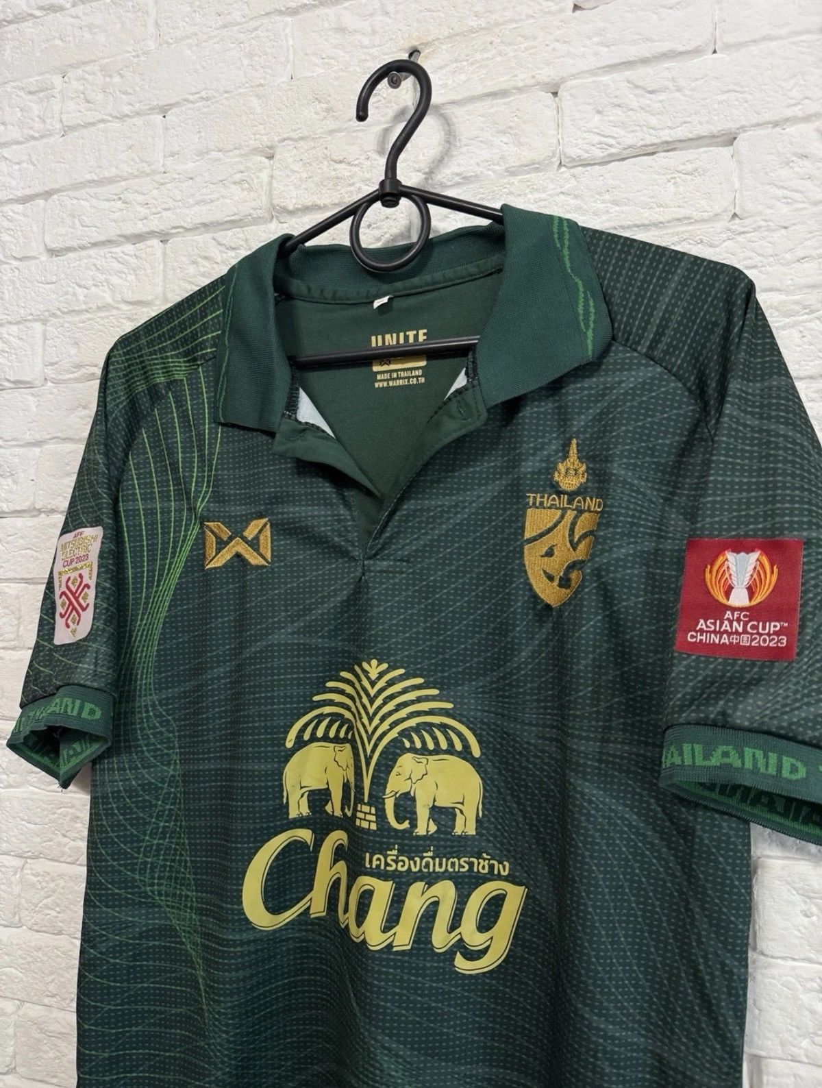 Other Thailand Warrix Jersey Asian Cup AFF Cup 2023 Sz L Size US L / EU 52-54 / 3 - 2 Thumbnail