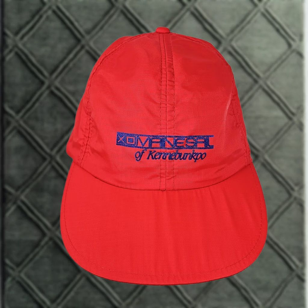 Vintage Vintage Kennebunk Hat Cap Baseball Snap Back One Size Red Mens Nylon Travel Size ONE SIZE - 1 Thumbnail