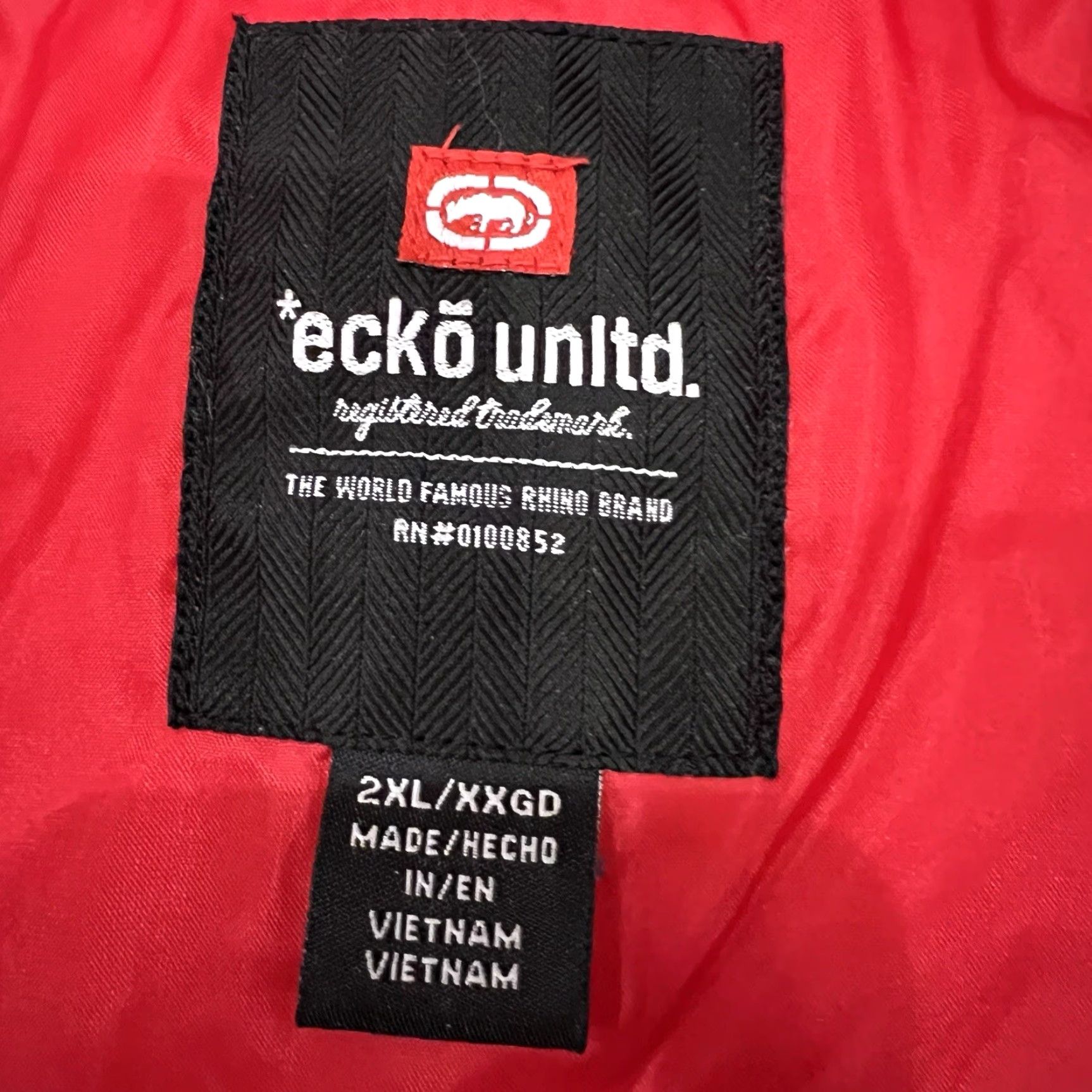 Ecko Unltd. VINTAGE Ecko Unltd. Puffer Jacket Men’s 2XL Winter Red Nylon Full Zip Insulated Casual Outdoor Skiing Size US XXL / EU 58 / 5 - 6 Thumbnail