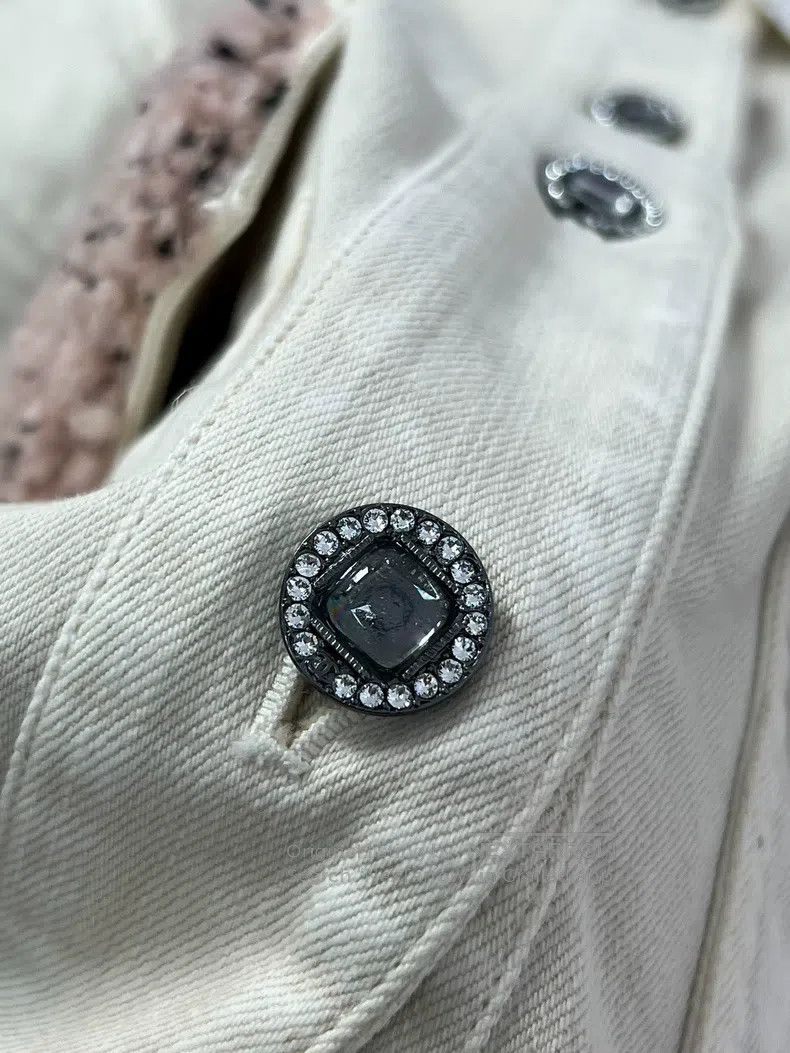 Chanel Chanel Show-style denim jacket Size XXS / US 00 / IT 34 - 3 Thumbnail