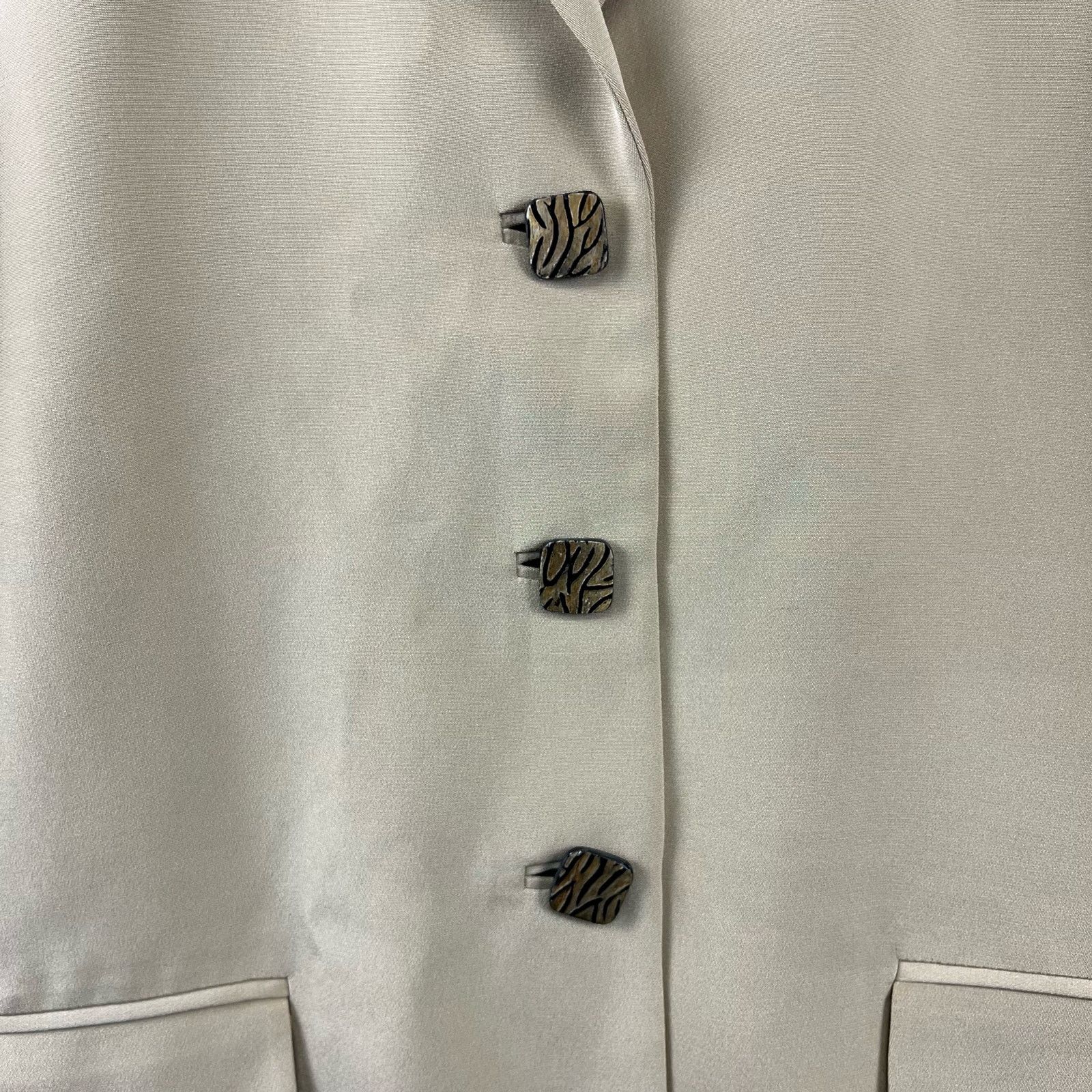 Other Vintage Dana Buchman Petite Women's Large Decorative Button Size L / US 10 / IT 46 - 8 Thumbnail