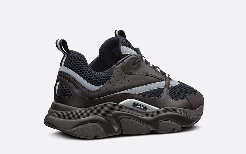 Dior o1w1db10825 3SN231ZNG B22 Low-Top Sneakers in Noir Size US 15 / EU 48 - 2 Thumbnail