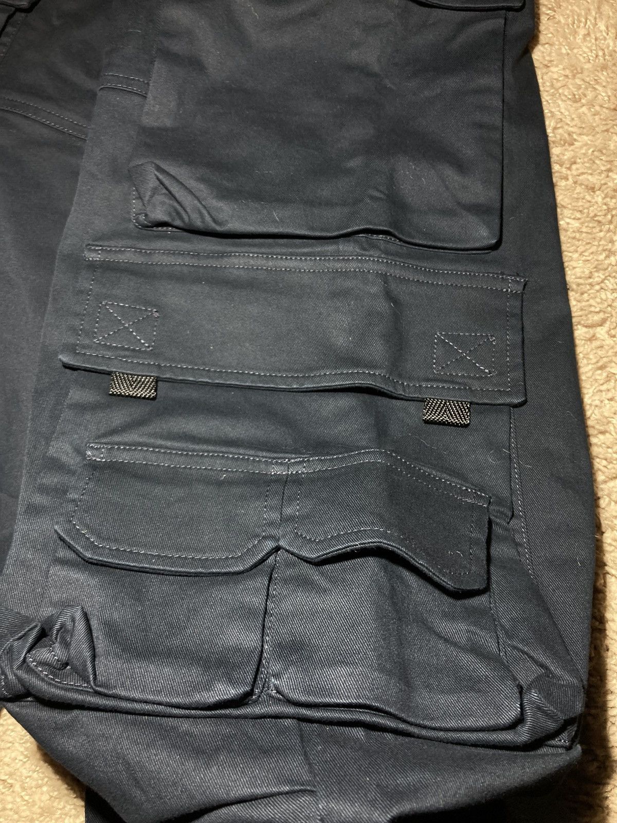 Martine Rose New SS23 Martine Rose Pulled Cargo Trouser Navy 2023 Travis Size US 30 / EU 46 - 7 Thumbnail