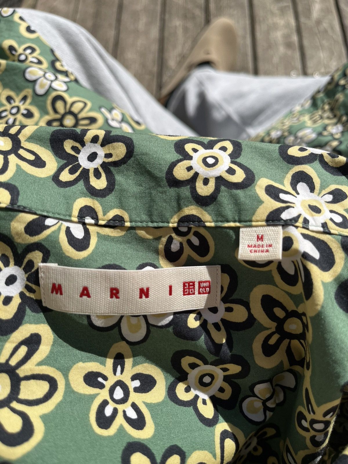 Marni × Uniqlo Uniqlo x Marni short sleeved floral shirt Size US M / EU 48-50 / 2 - 3 Thumbnail