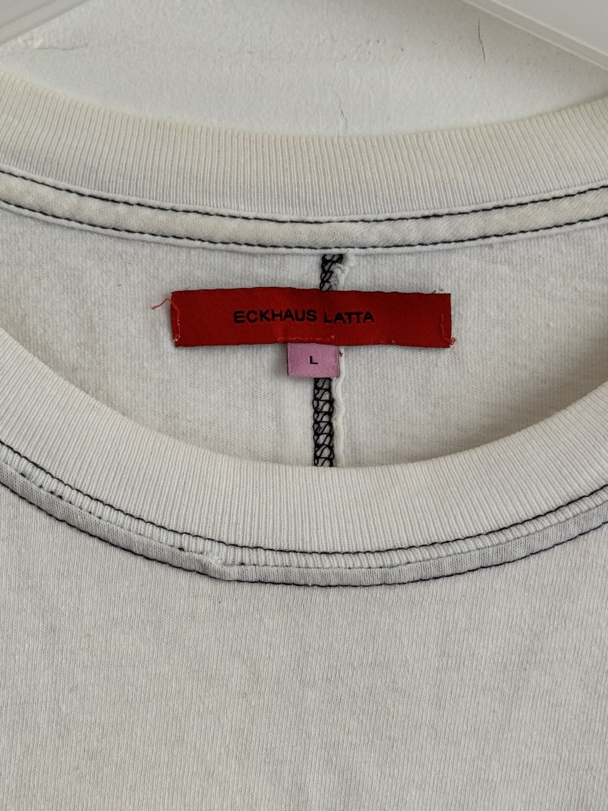 Eckhaus Latta Eckhaus Latta Print T-Shirt. Size US L / EU 52-54 / 3 - 3 Thumbnail
