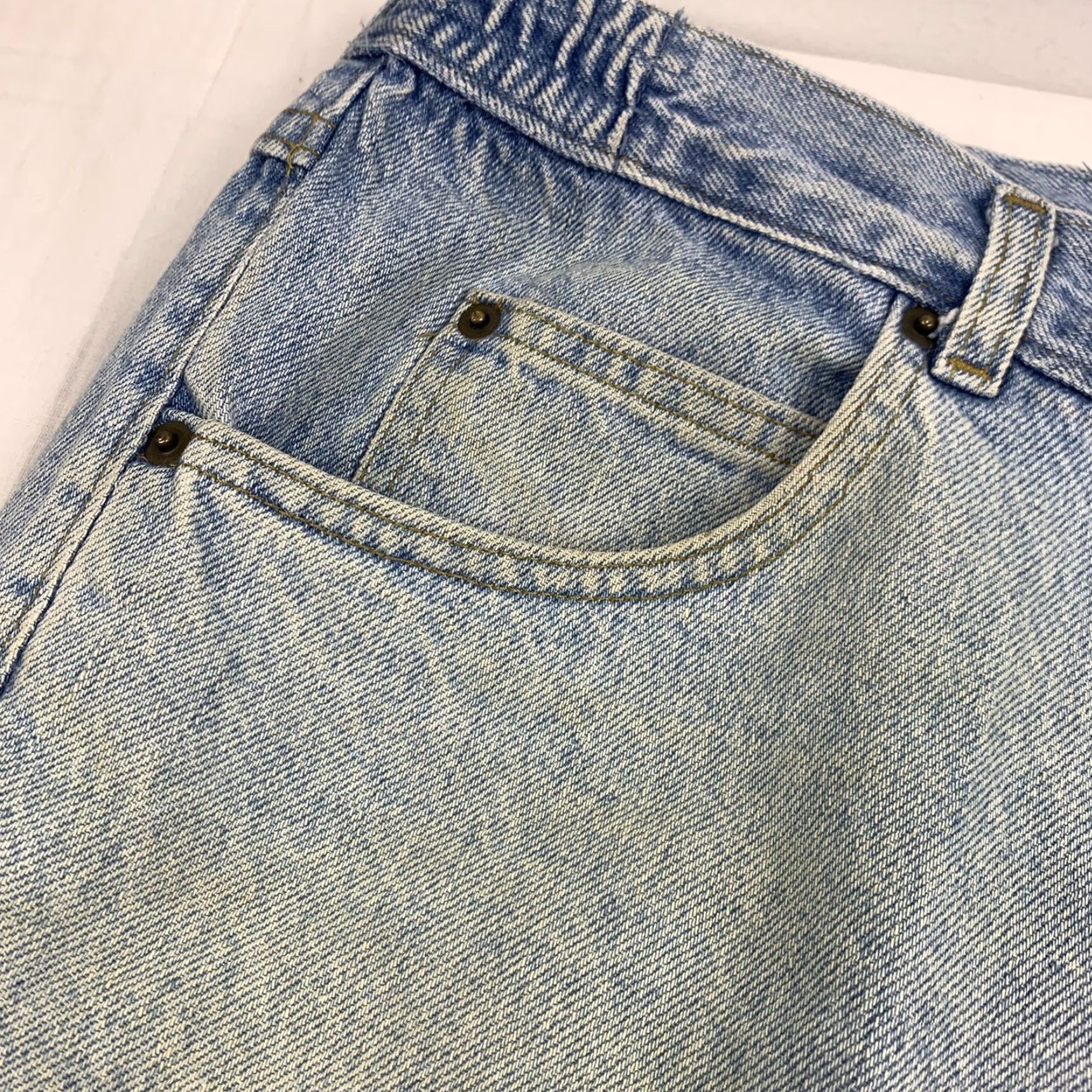 Vintage VINTAGE L.L. Bean Double L Jeans Men Relaxed Fit 38 Blue Straight Inseam 29 90s Outdoor Size US 38 / EU 54 - 3 Thumbnail