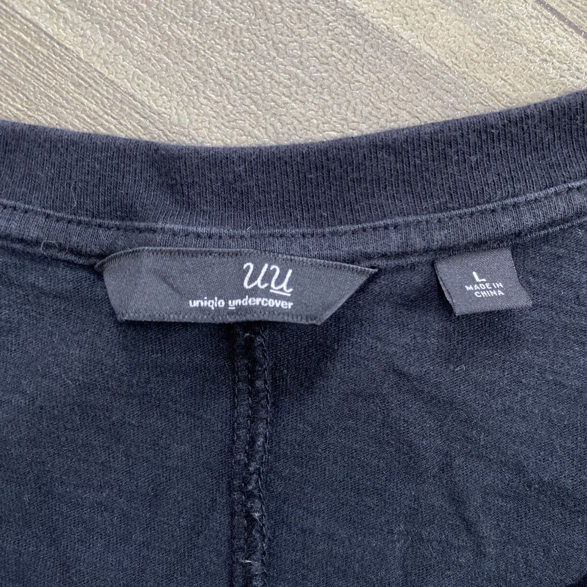 Undercover × Uniqlo Undercover Uniqlo NEU! TV UU Big Logo Black Graphic Tee L Size US L / EU 52-54 / 3 - 5 Thumbnail