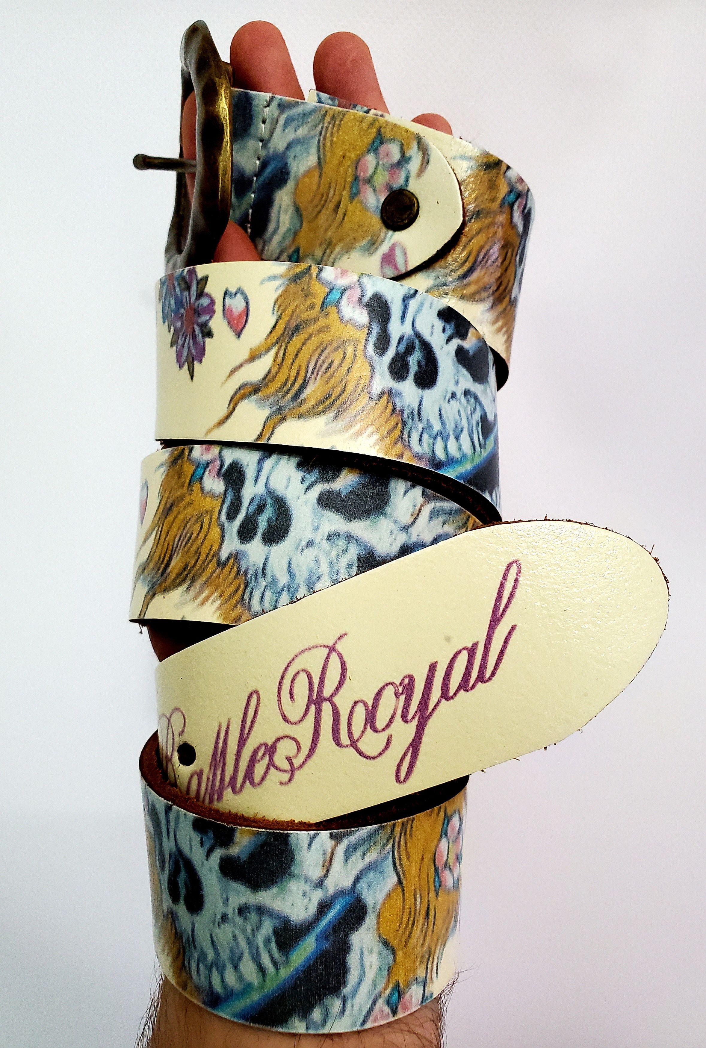 Hysteric Glamour × Japanese Brand × Vintage Vintage y2k style Ed hardy belt length 112 cm Size ONE SIZE - 2 Thumbnail