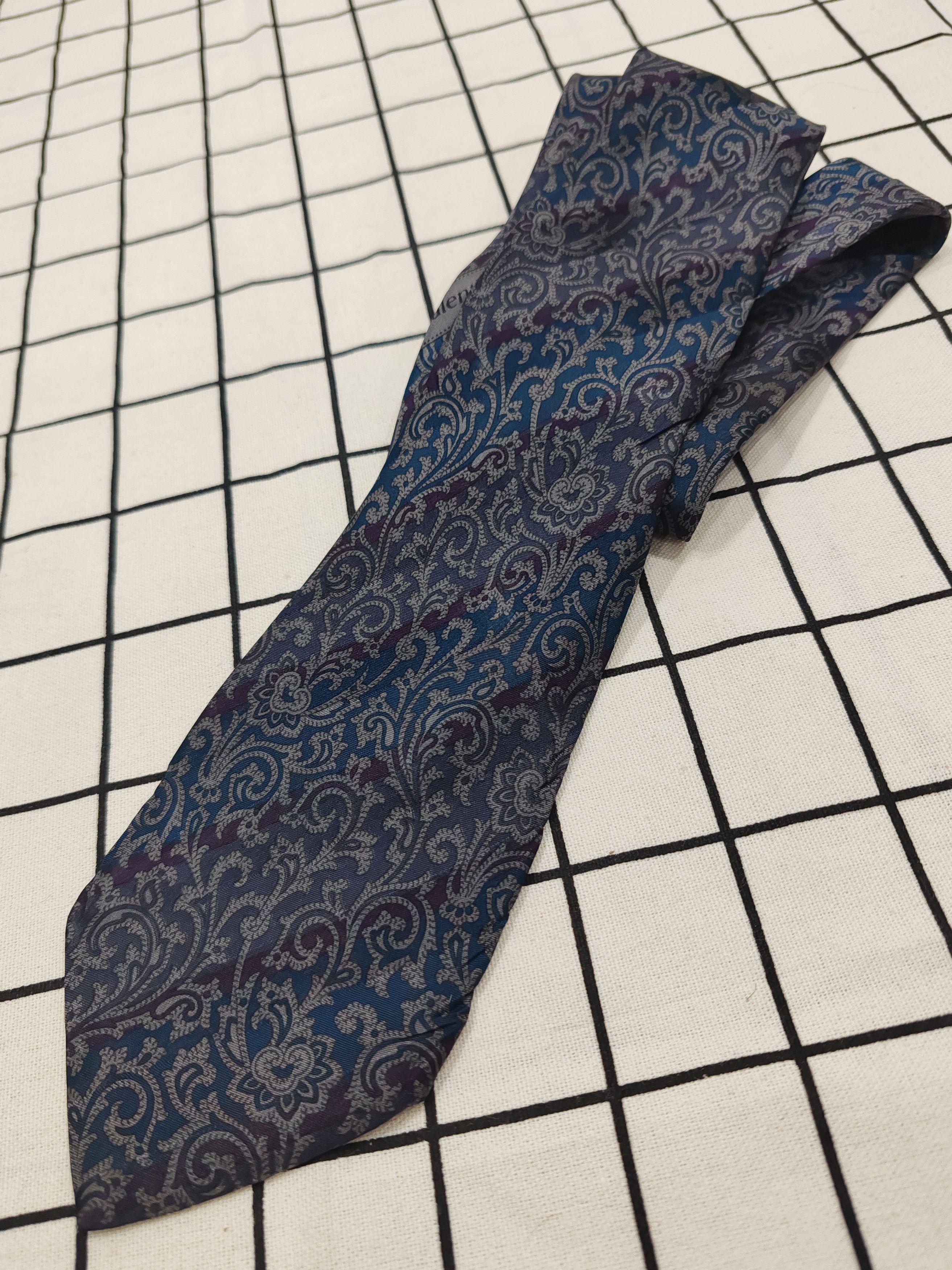 Valentino VALENTINO CRAVATTE Paisley Design made in Italy For Men Size ONE SIZE - 6 Thumbnail