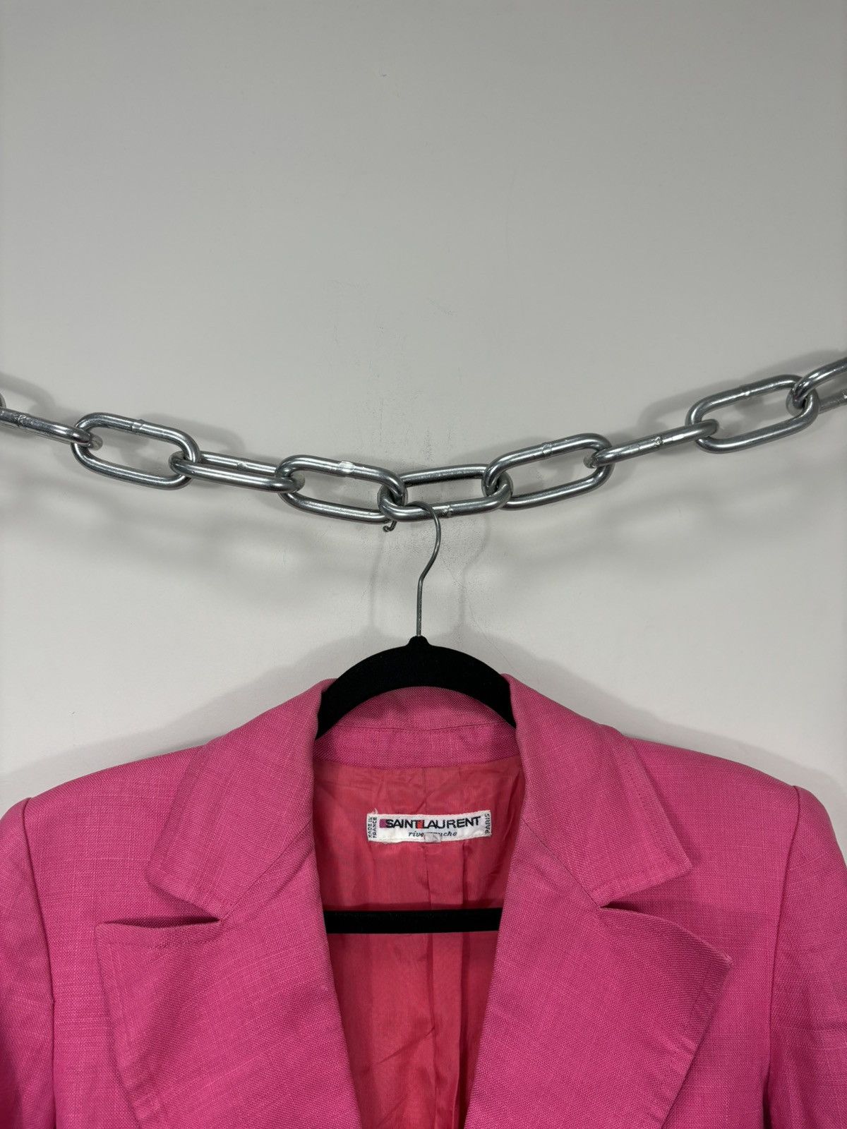 Saint Laurent Paris Vintage Saint Laurent Paris Rive Gauche Rare Blazer Jacket Size S / US 4 / IT 40 - 10 Thumbnail