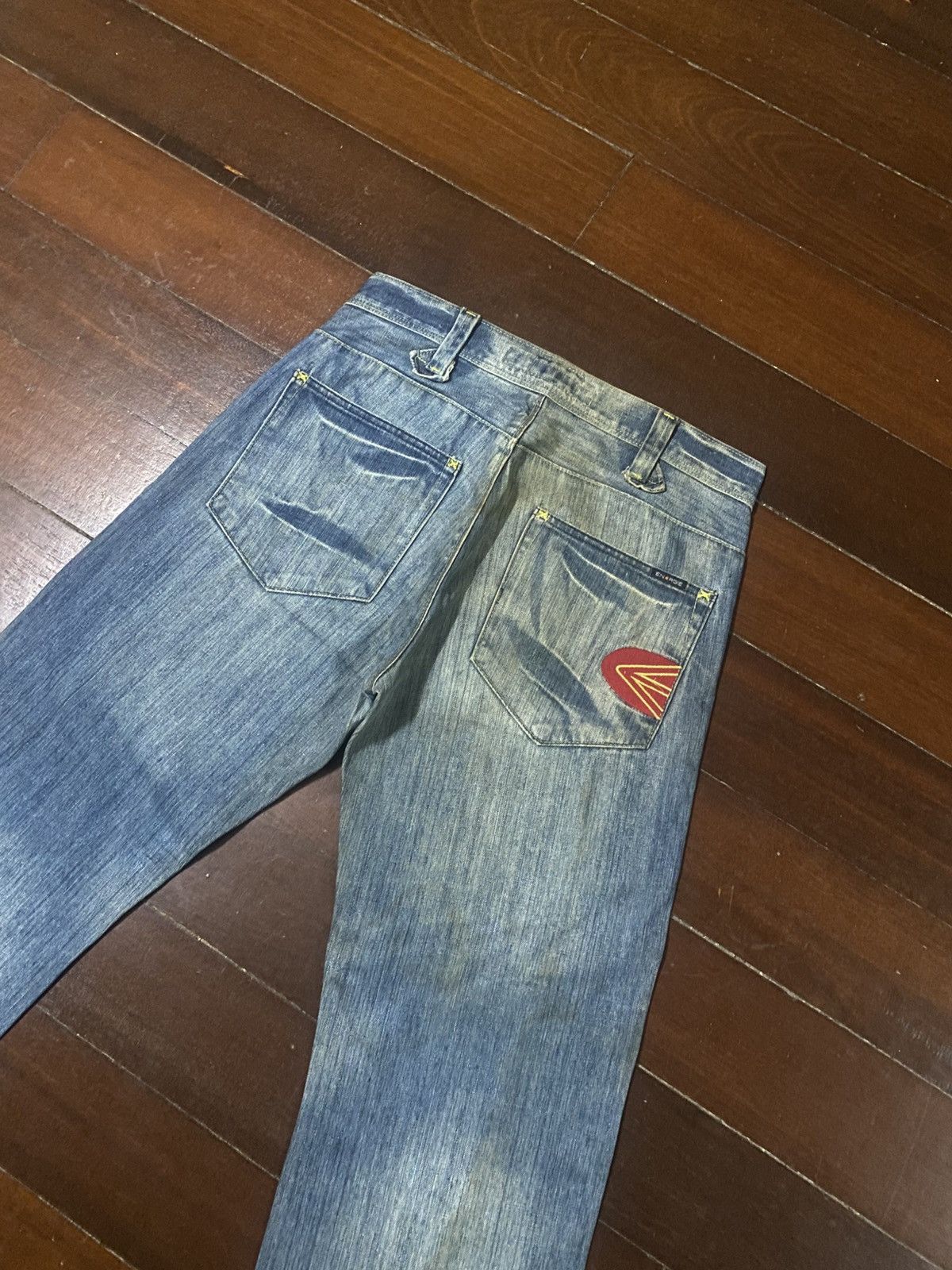 Energie Rare vintage y2k Energie mud wash faded jeans baggy wide Size US 34 / EU 50 - 5 Thumbnail