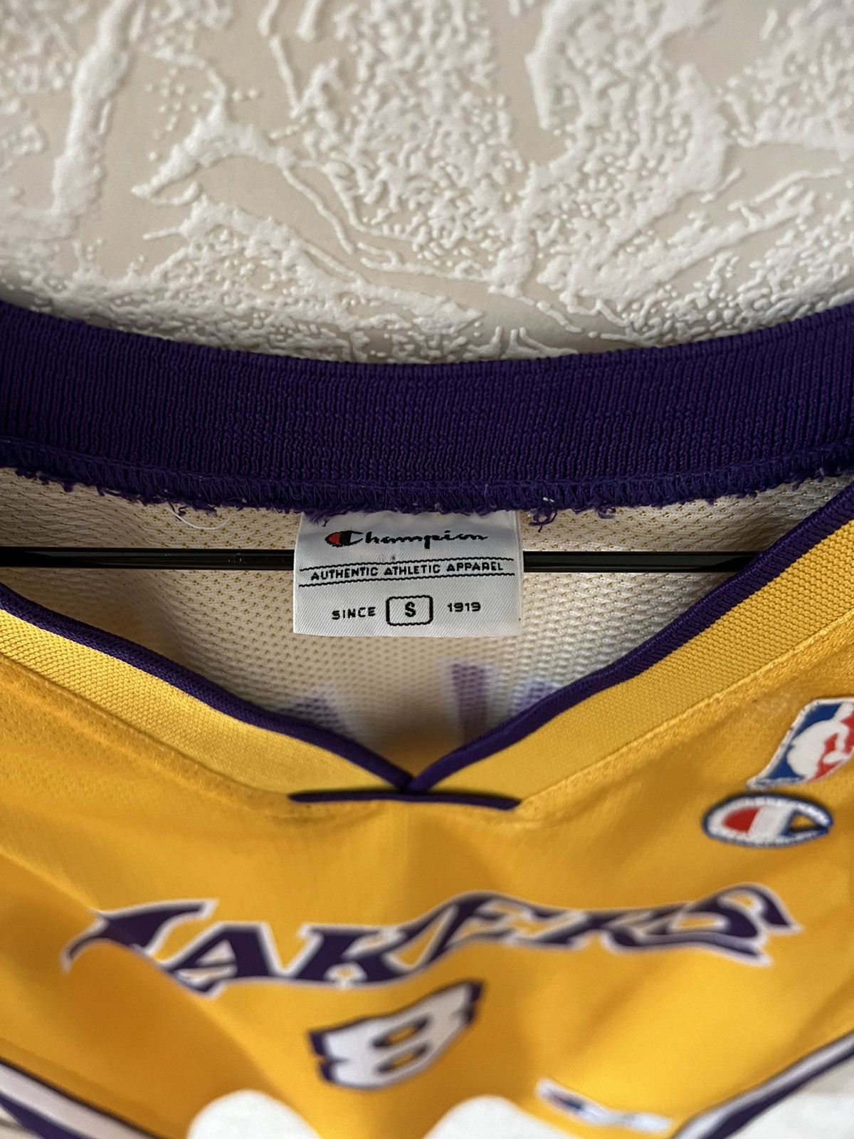 Champion × NBA LA Lakers 1996 Vintage Kobe Bryant #8 Champion NBA Jersey Size US S / EU 44-46 / 1 - 10 Thumbnail