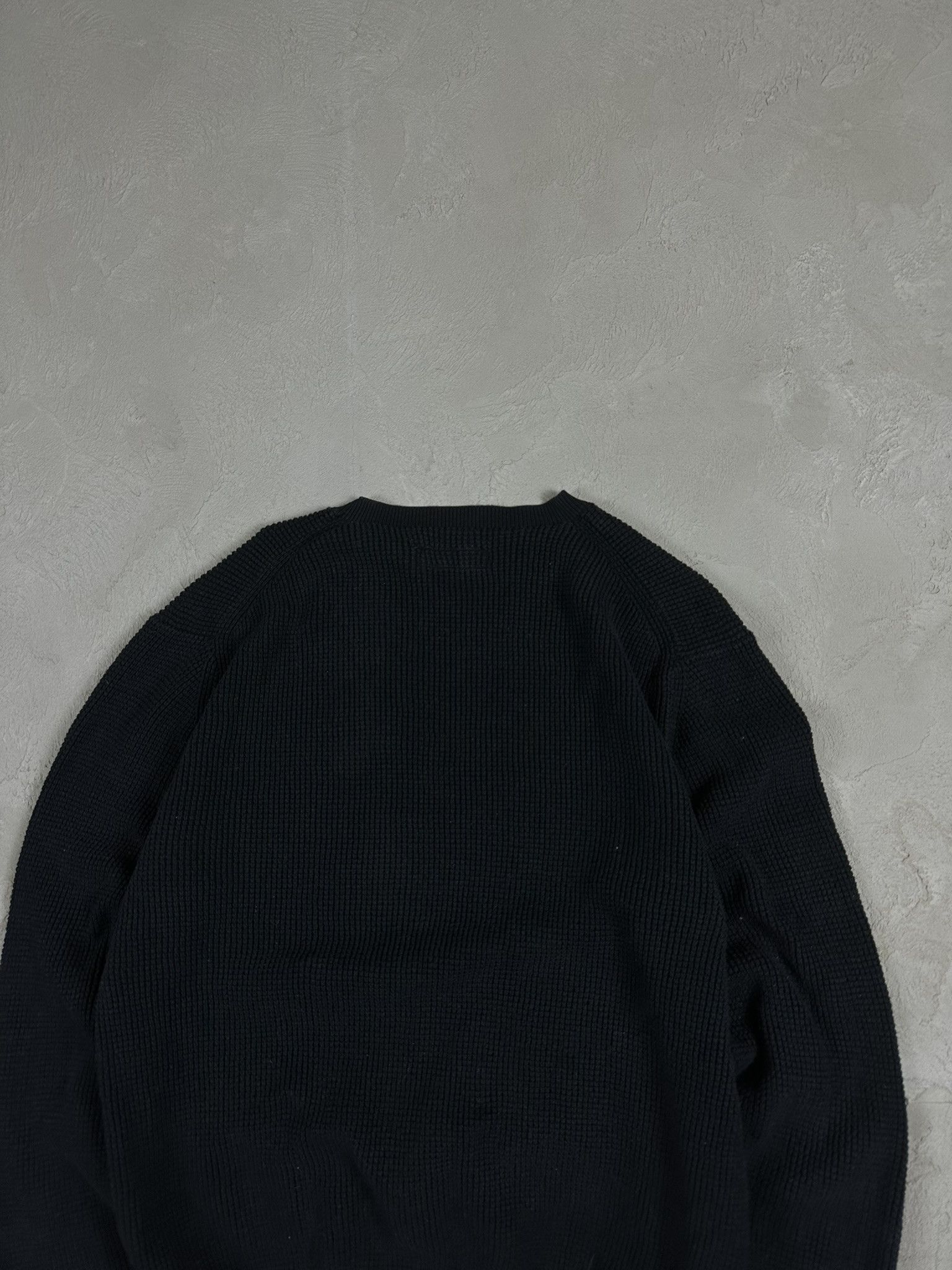 Allsaints Allsaints Cotton Boxy Logo Knit Sweater Size US L / EU 52-54 / 3 - 12 Thumbnail