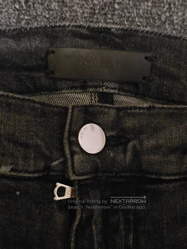 Amiri Amiri Size 34 Splash ink on jeans Size US 34 / EU 50 - 3 Thumbnail