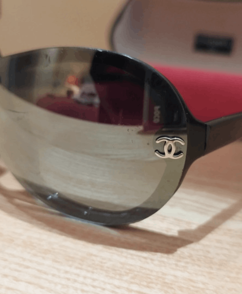 Chanel Сhanel Sunglasses Logo Rimless Sport Vintage 90s Pop EX0252 Size ONE SIZE - 2 Thumbnail