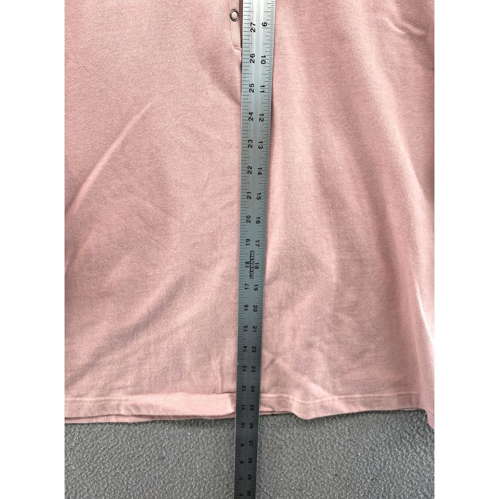 Orvis Orvis Women's Sweatshirt Pullover 1/4 Snap Pink 3/4 Sleeve XL Size Size XL / US 12-14 / IT 48-50 - 6 Thumbnail