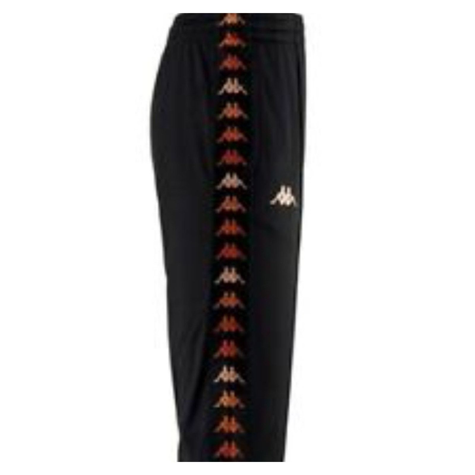 Kappa KAPPA AUTHENTIC Nandor Red Earth Yellow Black SWEATPANTS M Size US 28 / EU 44 - 4 Thumbnail