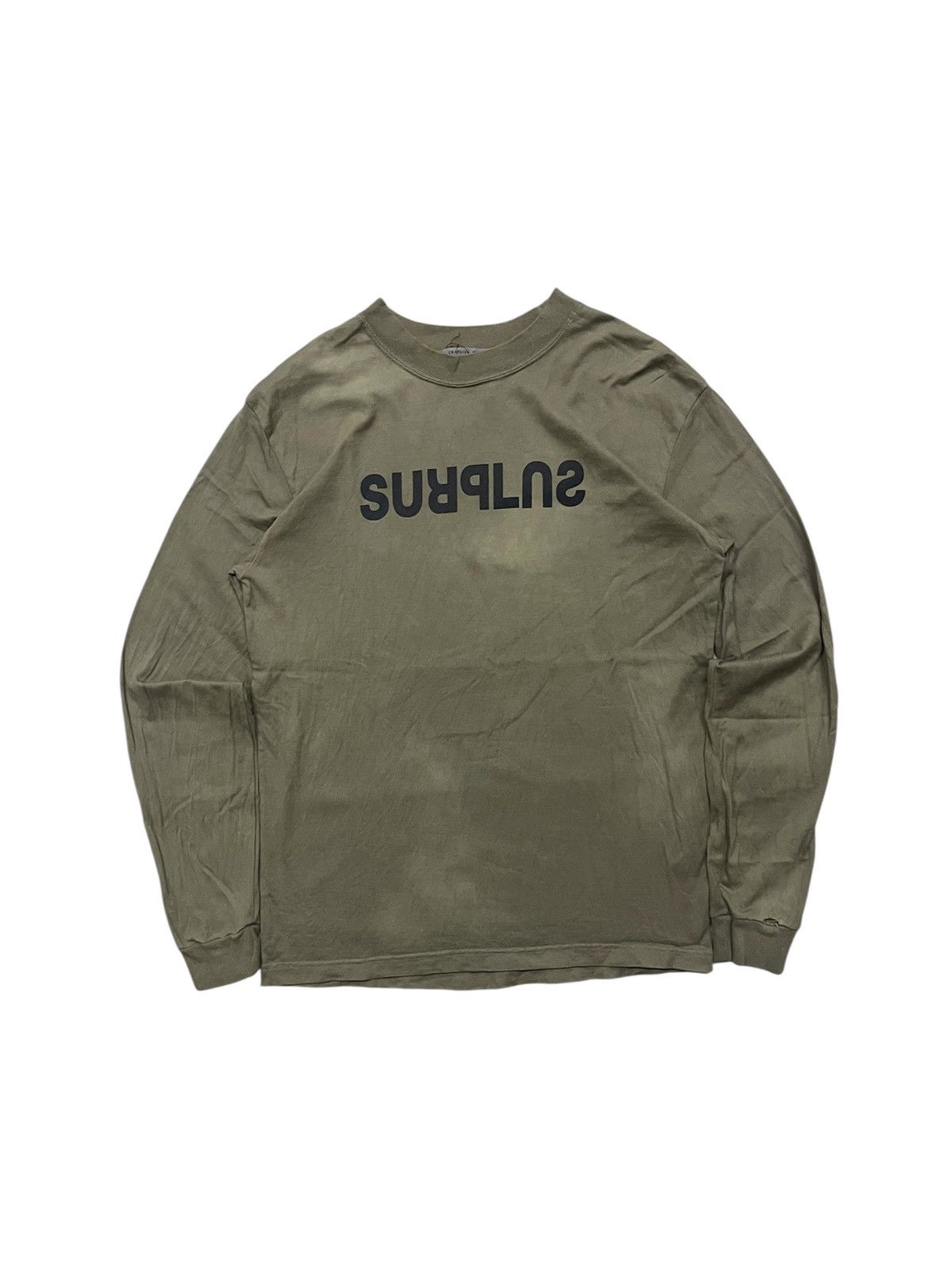 Surplus Research 2000s CHANGING TIME X SURPLUS JAPANESE BRAND SUN FADED SHIRT Size US M / EU 48-50 / 2 - 1 Thumbnail