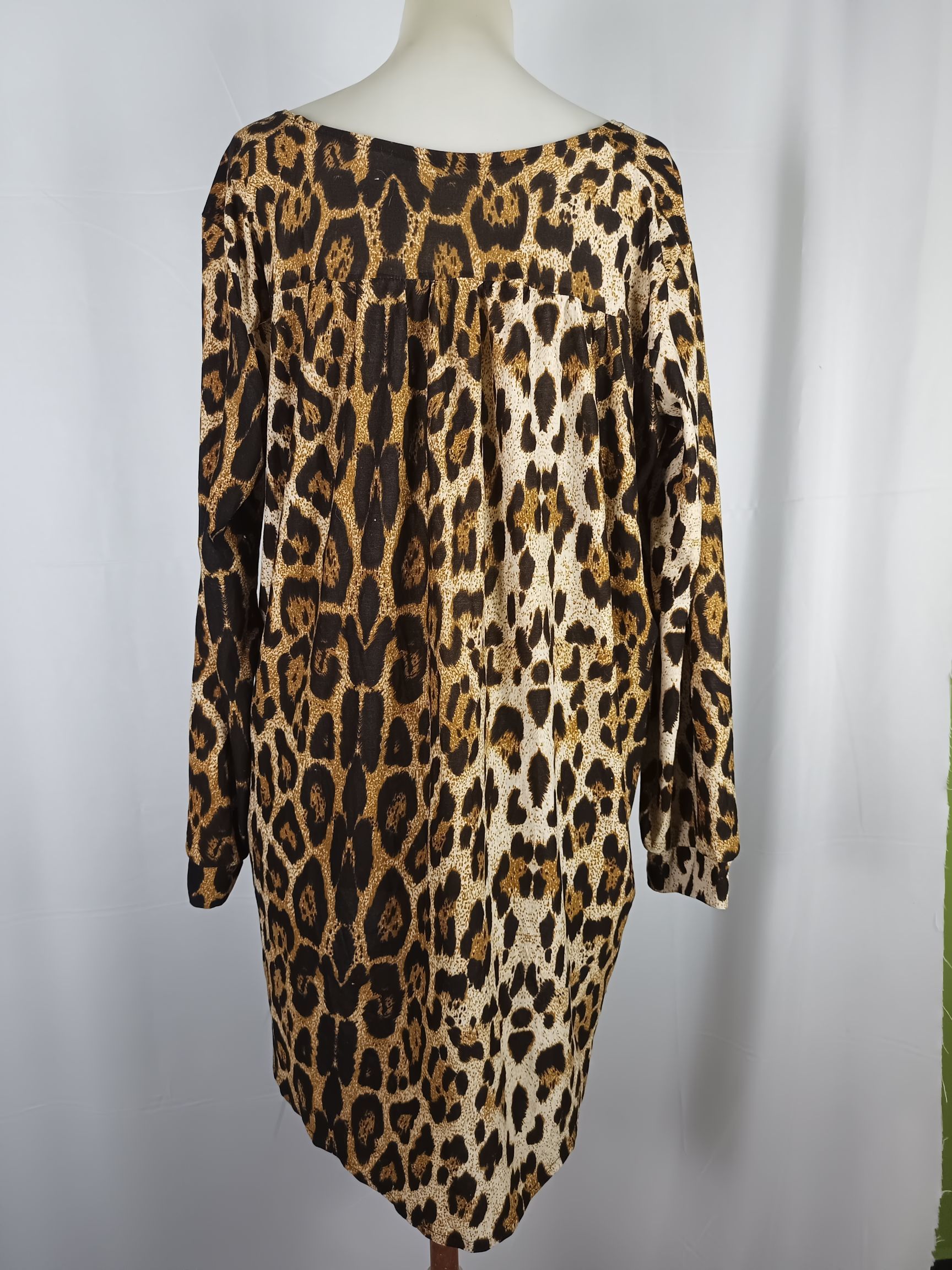 If Six Was Nine × Japanese Brand × Le Grande Bleu (L.G.B.) Women's Long Sleeves Leopard Animal Print Size XL / US 12-14 / IT 48-50 - 12 Thumbnail