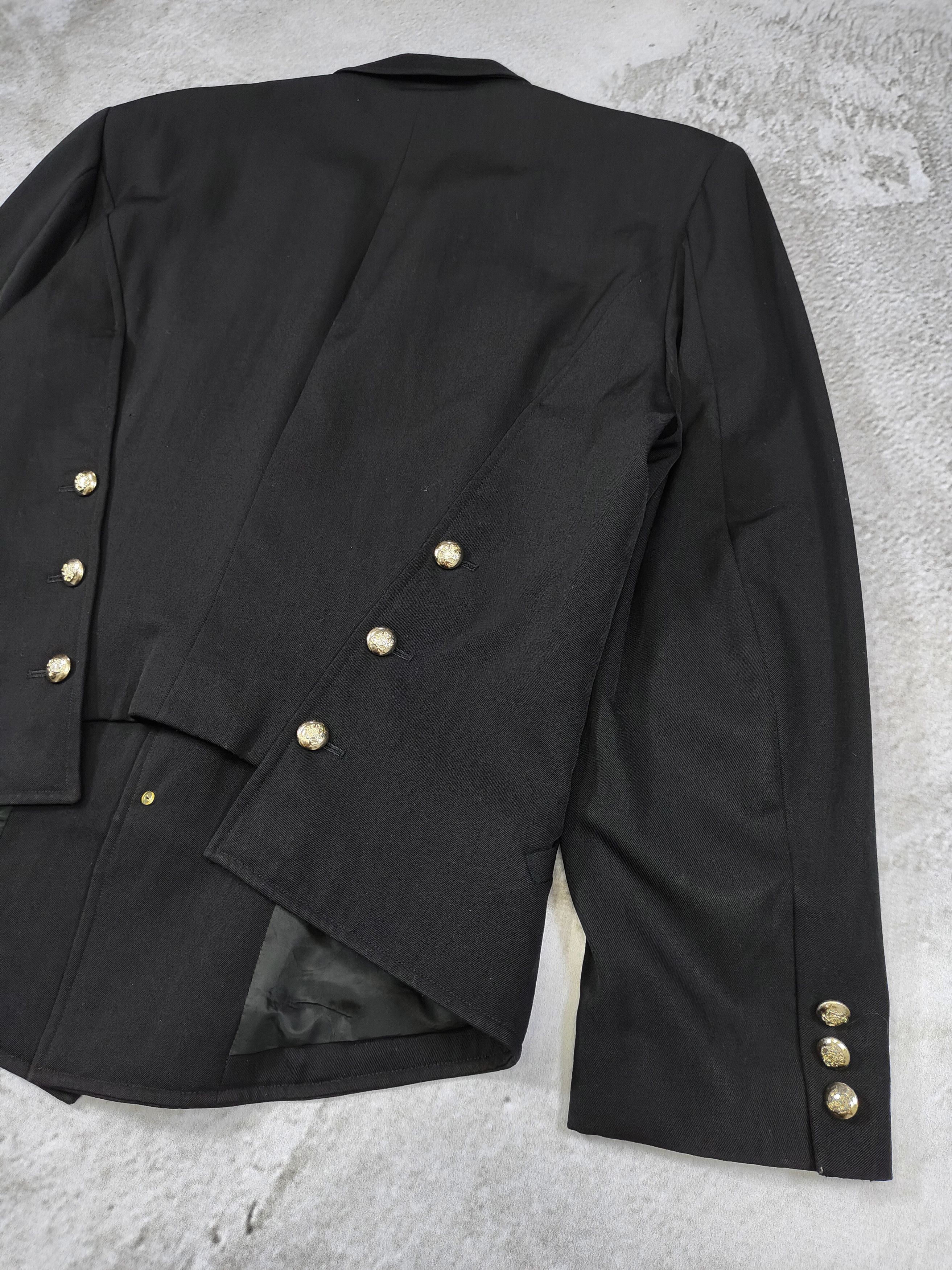 Kansai Yamamoto 80s Kansai- Archive Tailoring Double Breasted Military Blaze Size US M / EU 48-50 / 2 - 5 Thumbnail