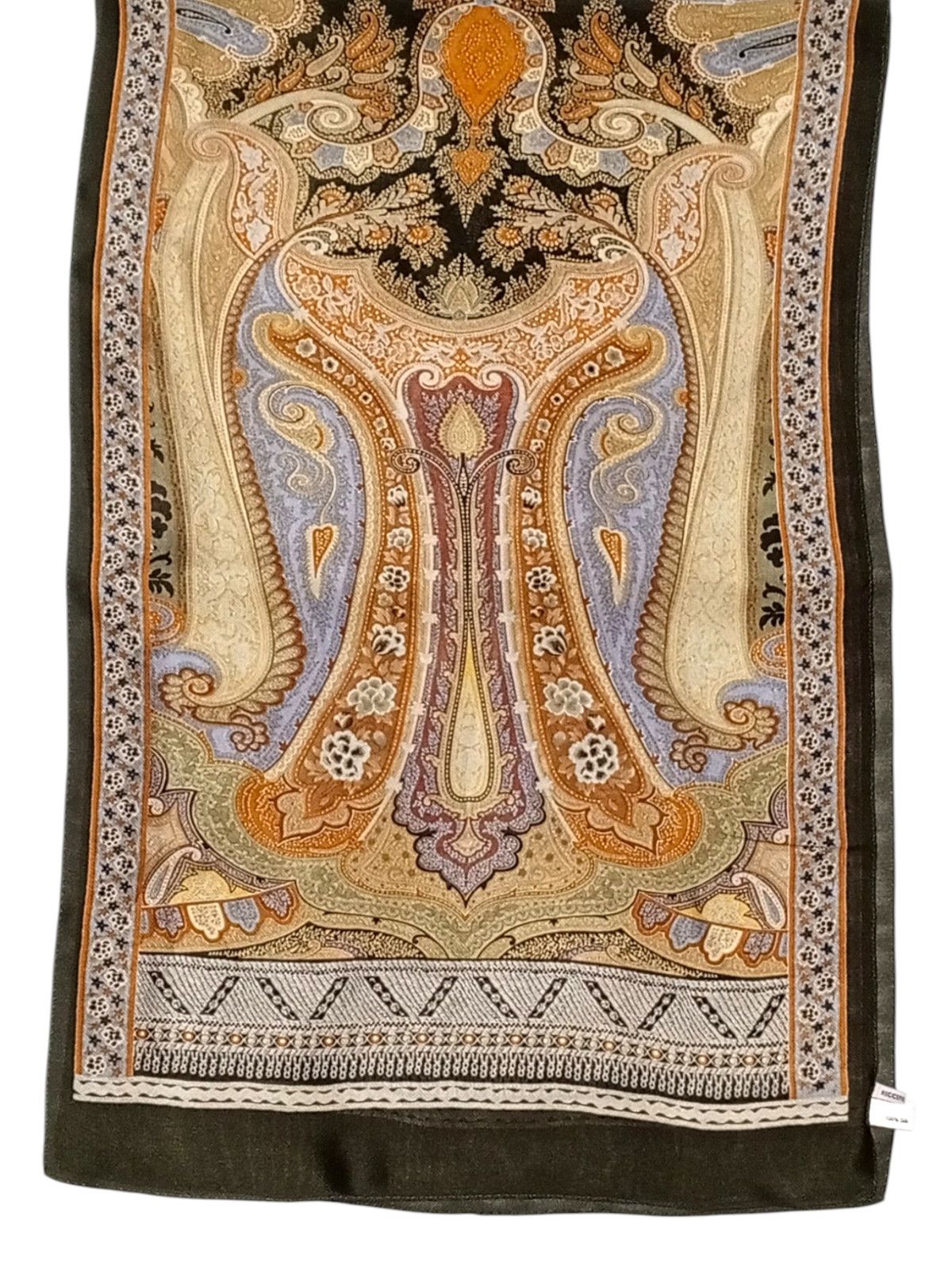 Other RICCINI Paisley Geometric Paisley Floral Silk Scarf Shawl Size ONE SIZE - 1 Thumbnail