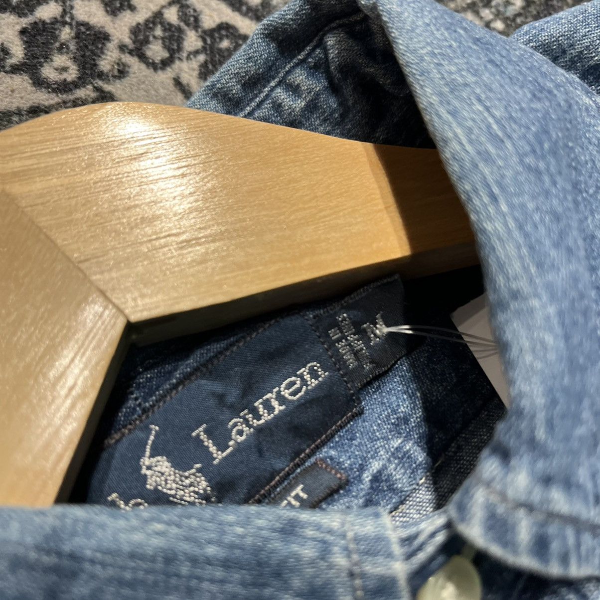 Polo Ralph Lauren Vintage Ralph Lauren Classic Fit Denim Shirt Size US M / EU 48-50 / 2 - 5 Thumbnail