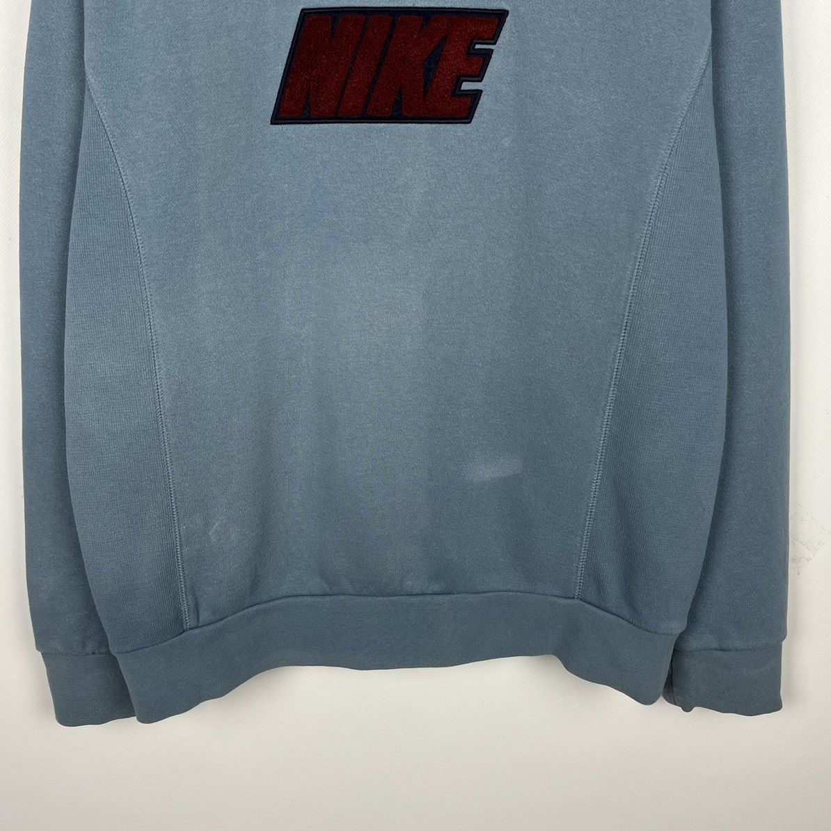 Nike Vintage Nike big embroidered logo sweatshirt 90’s Size US M / EU 48-50 / 2 - 3 Thumbnail