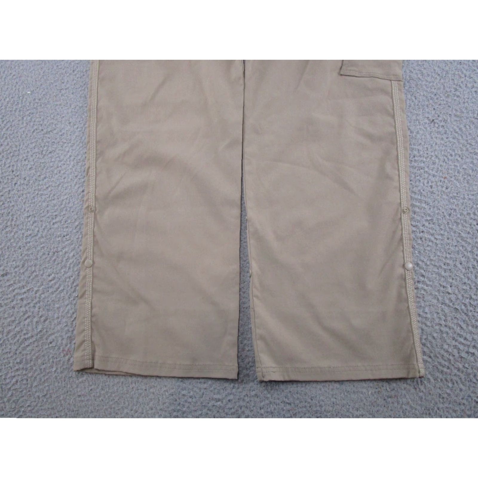 Prana Prana Stretch Zion Pants Mens XL Beige Cargo Pocket Regular Straight Belted Stretch Nylon - Vintage: No - - Size US 36 / EU 52 - 2 Thumbnail
