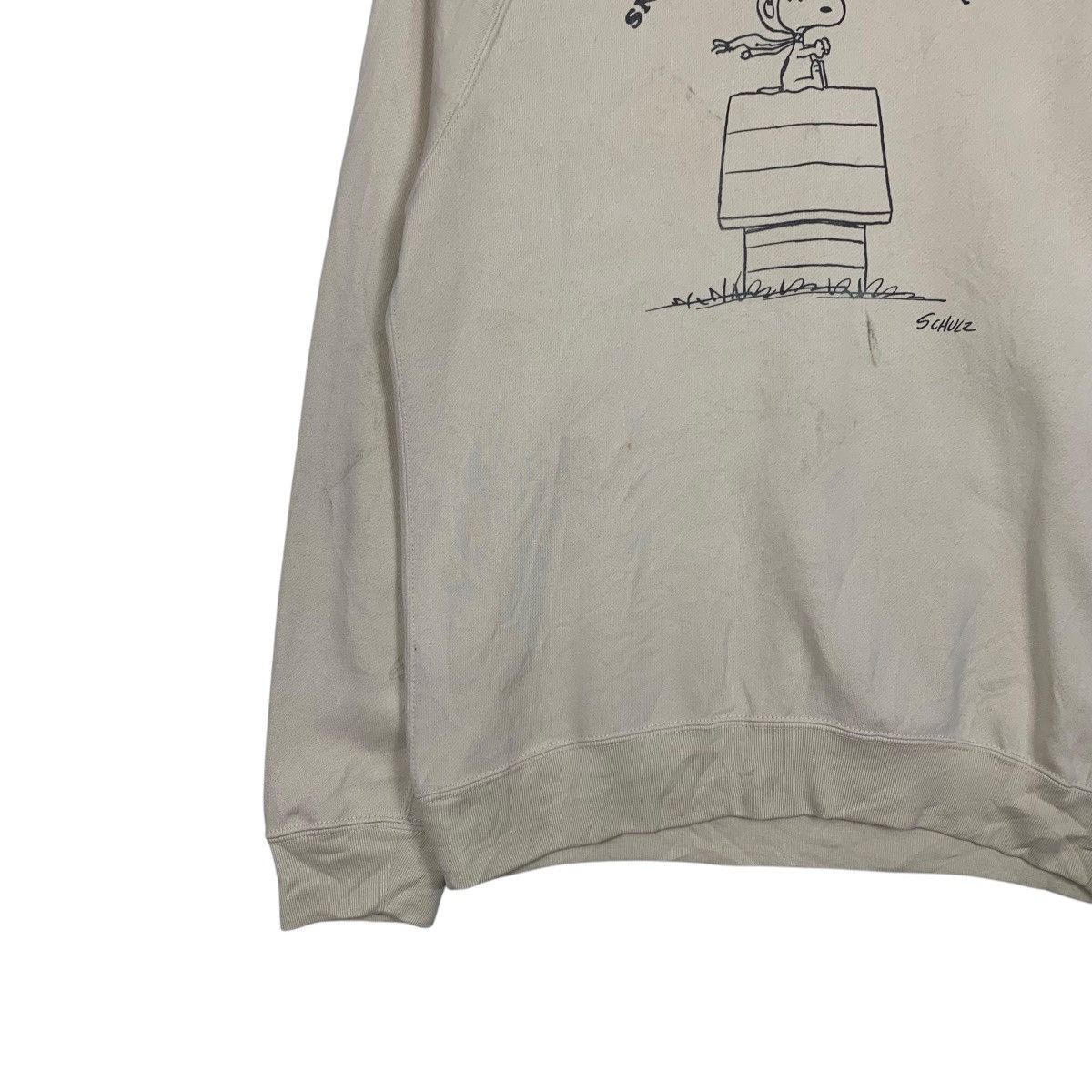 Peanuts PEANUTS Snoopy the Flying Ace Sweatshirt #2388-C107 Size US S / EU 44-46 / 1 - 3 Thumbnail