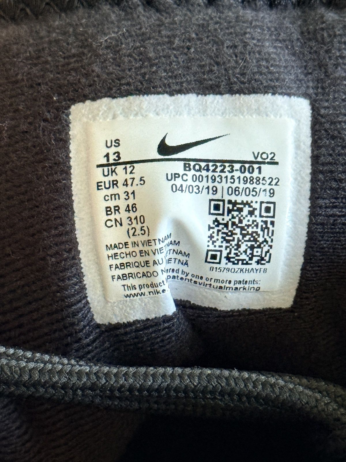 Nike Nike Path Winter Triple BLK Sneaker Men's Size 13 BQ4223-001 Size US 13 / EU 46 - 9 Thumbnail