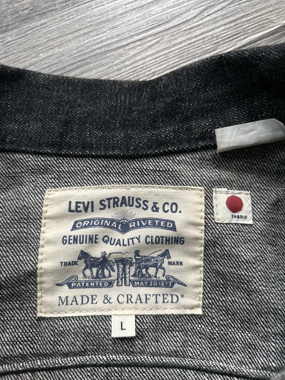Levi's Made & Crafted Levis Made and Crafted Oversized Type 2 Denim Jacket Size US L / EU 52-54 / 3 - 4 Thumbnail