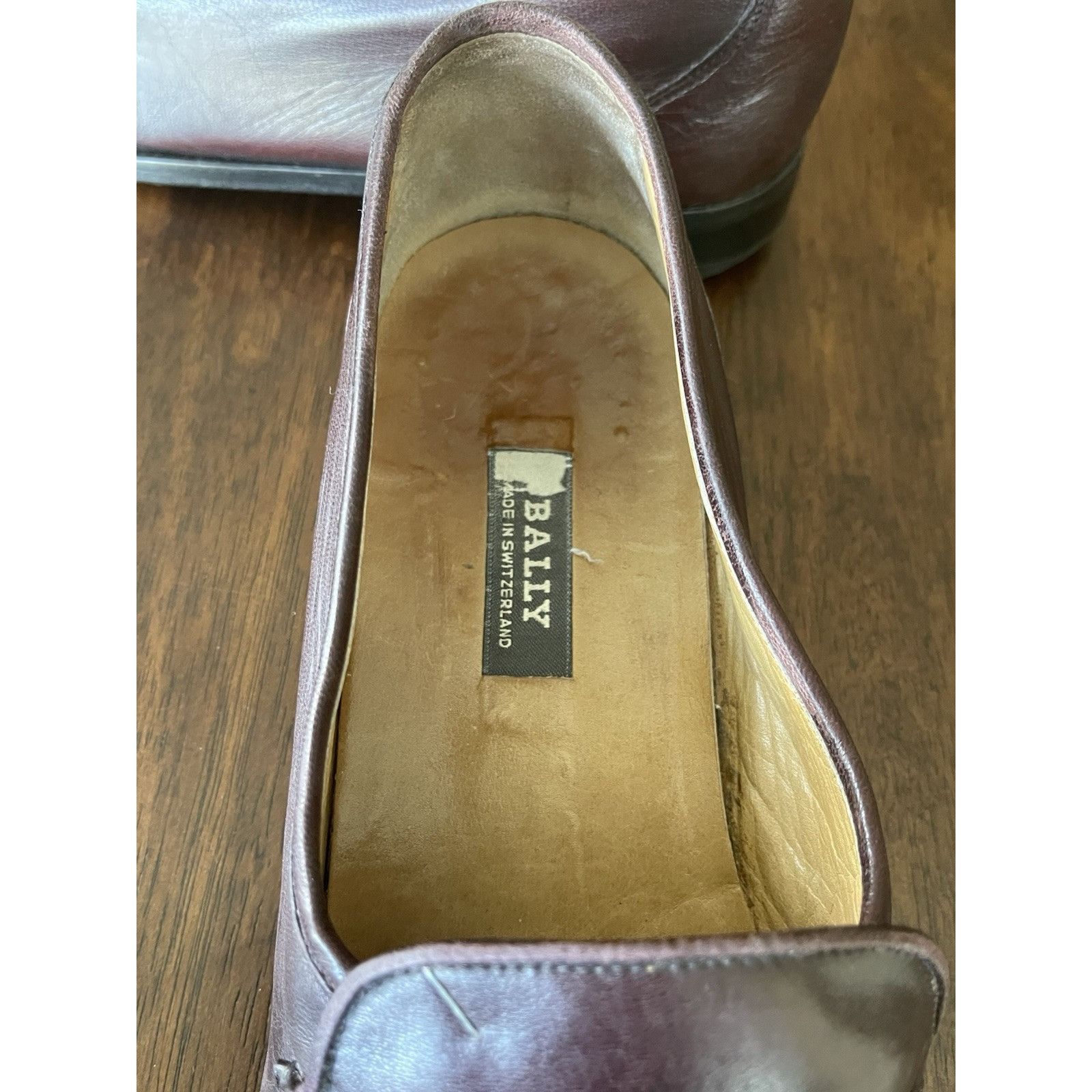 Bally Bally Made in Switzerland Leather Dress Loafers Shoes Brown Size US 9 / EU 42 - 10 Thumbnail