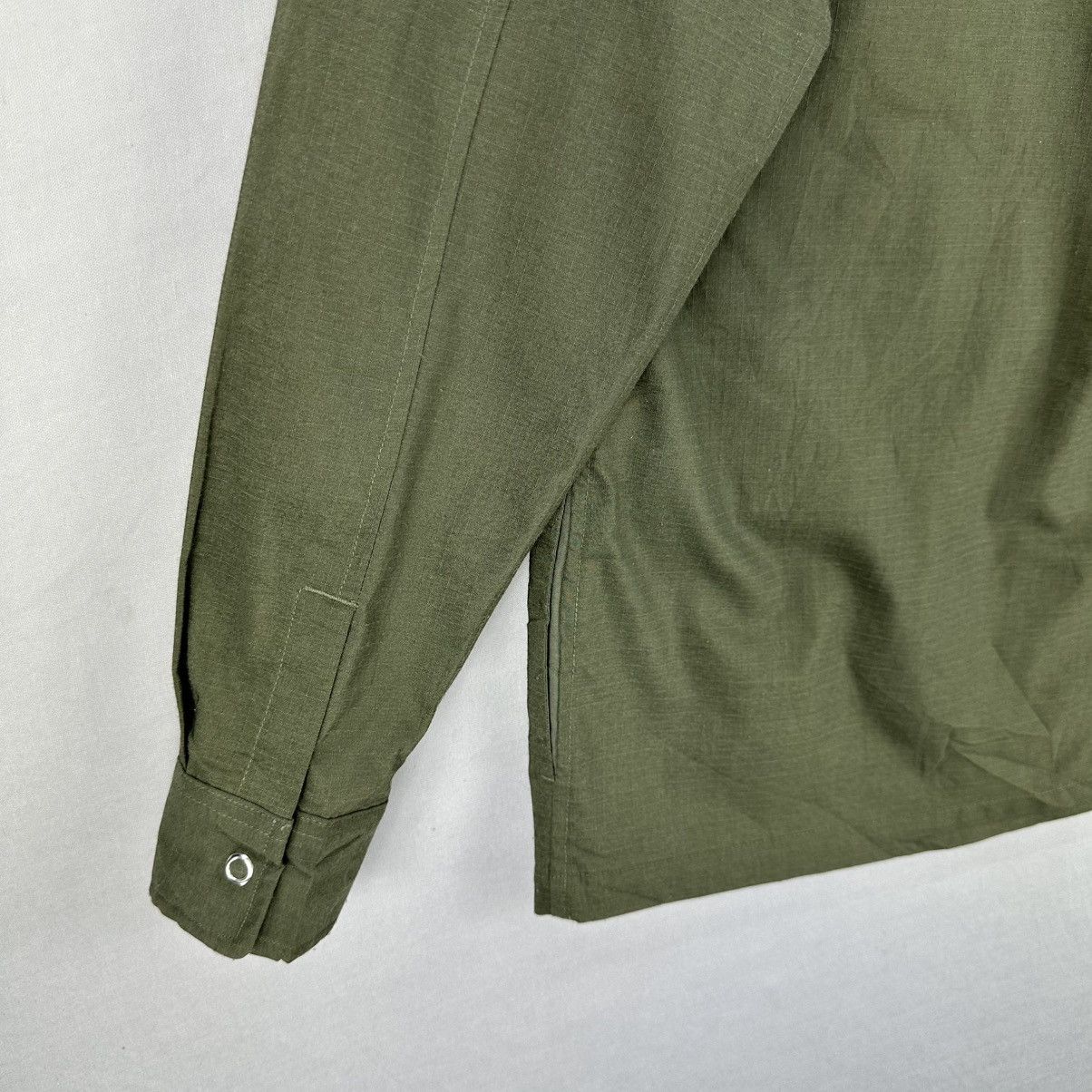 Flannel Logosdays Ripstop Olive Green Flannel Embroidery Logo Pocket Size US S / EU 44-46 / 1 - 6 Thumbnail