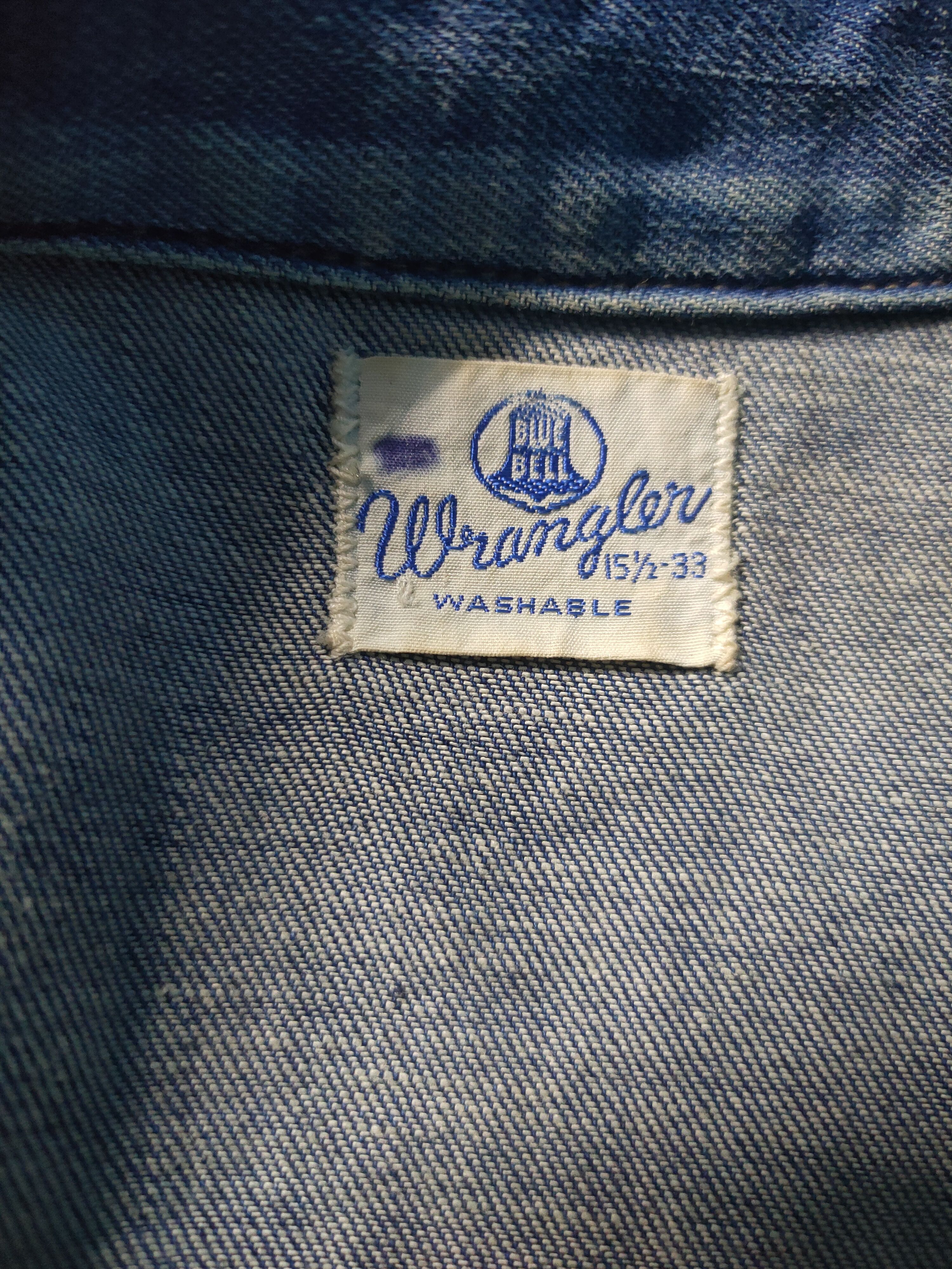 Vintage × Wrangler vintage WRANGLER BLUE BELL reproduction button ups Size US M / EU 48-50 / 2 - 3 Thumbnail