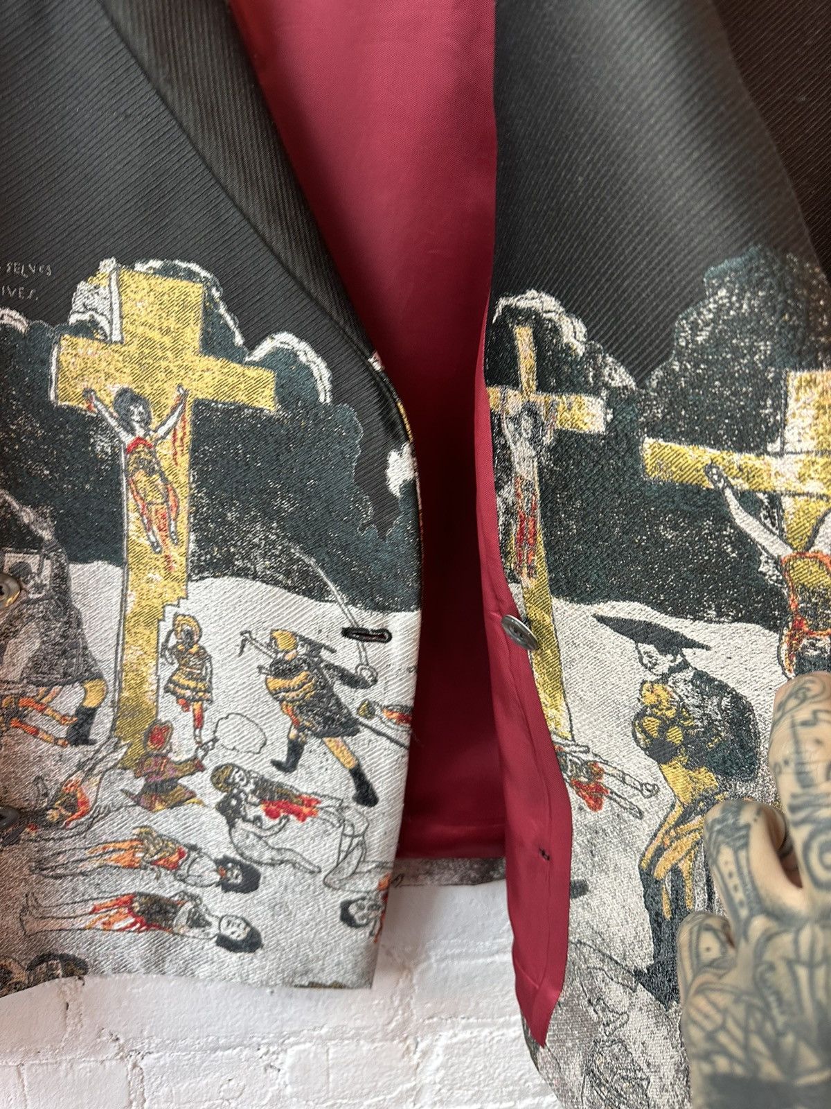Enfants Riches Deprimes ERD CROSS RUNWAY JACKET BLAZER L/XL 4GSELLER Size US XL / EU 56 / 4 - 5 Thumbnail