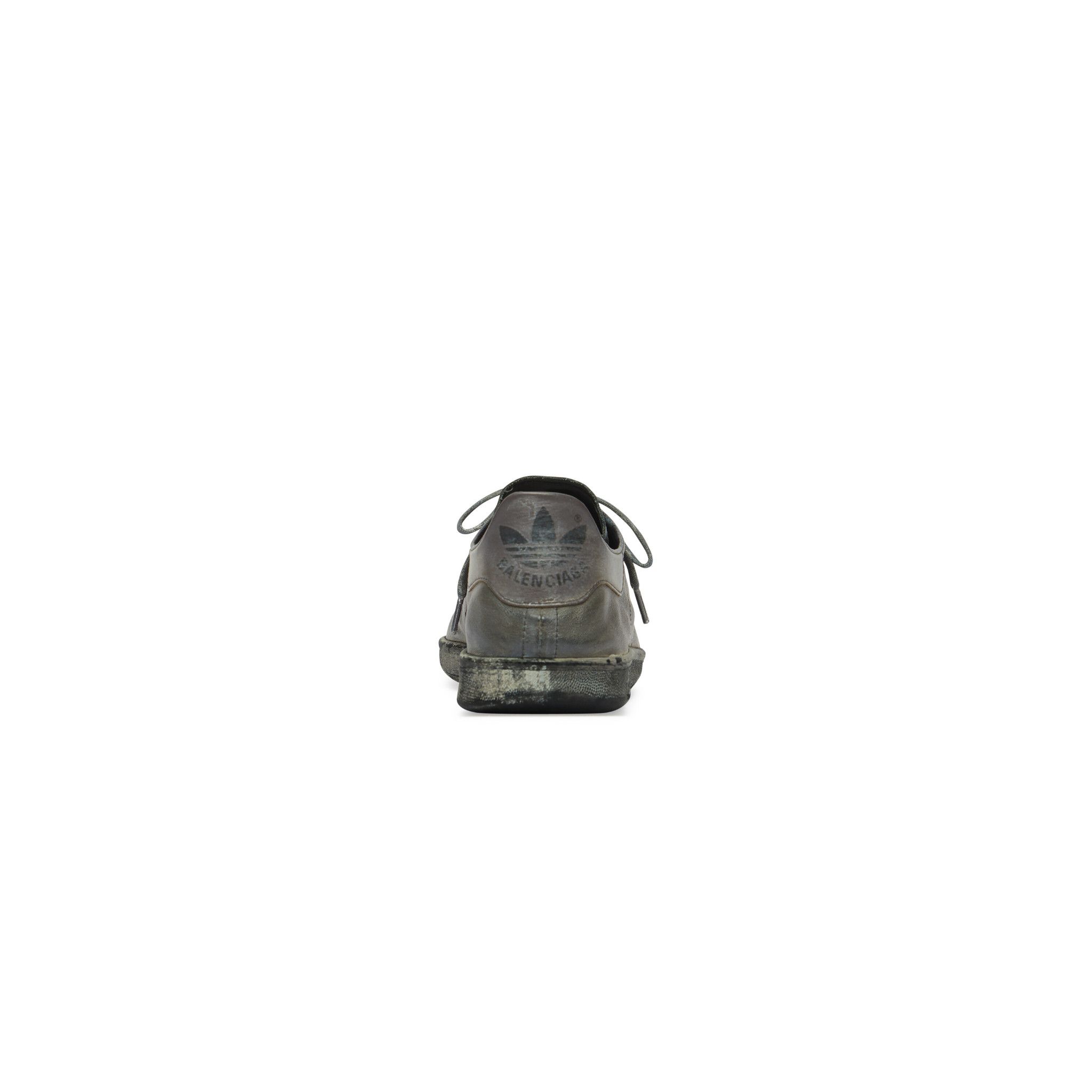 Adidas × Balenciaga o1w1db10824 Stan Smith Worn-Out Sneaker in Black Size US 7 / EU 40 - 3 Thumbnail