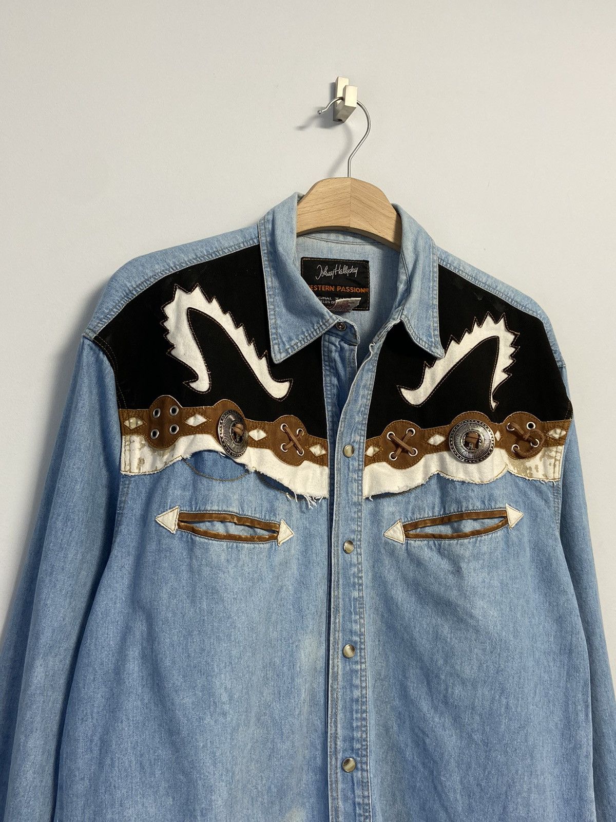 Designer × Vintage Johnny hallyday Vintage Button Up Size US L / EU 52-54 / 3 - 2 Thumbnail